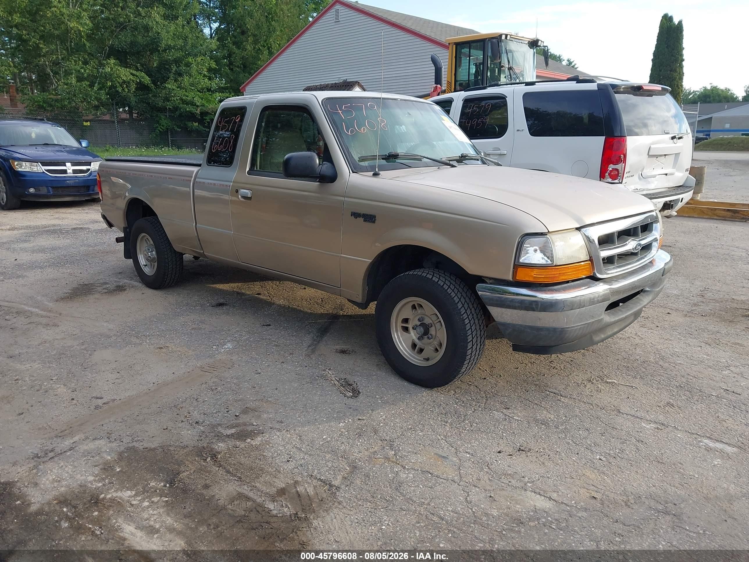 1998 Ford Ranger Splash/xl/xlt Tan vin: 1FTYR14U4WPA34583