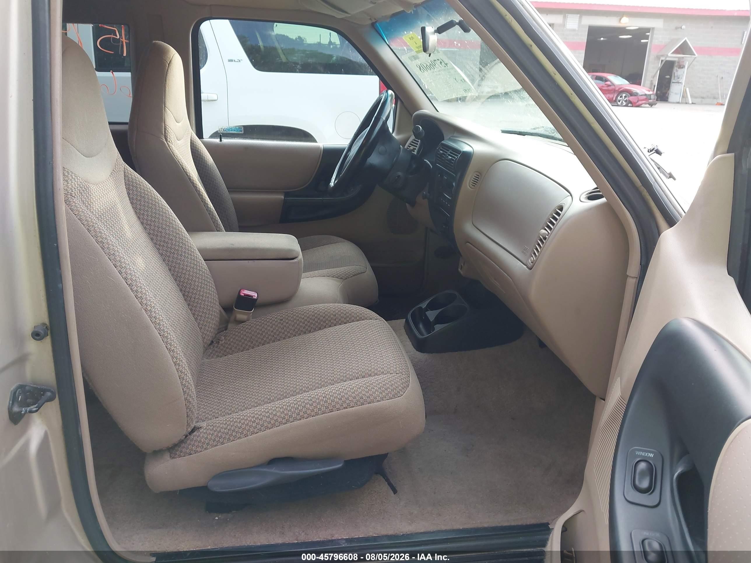 1998 Ford Ranger Splash/xl/xlt Tan vin: 1FTYR14U4WPA34583