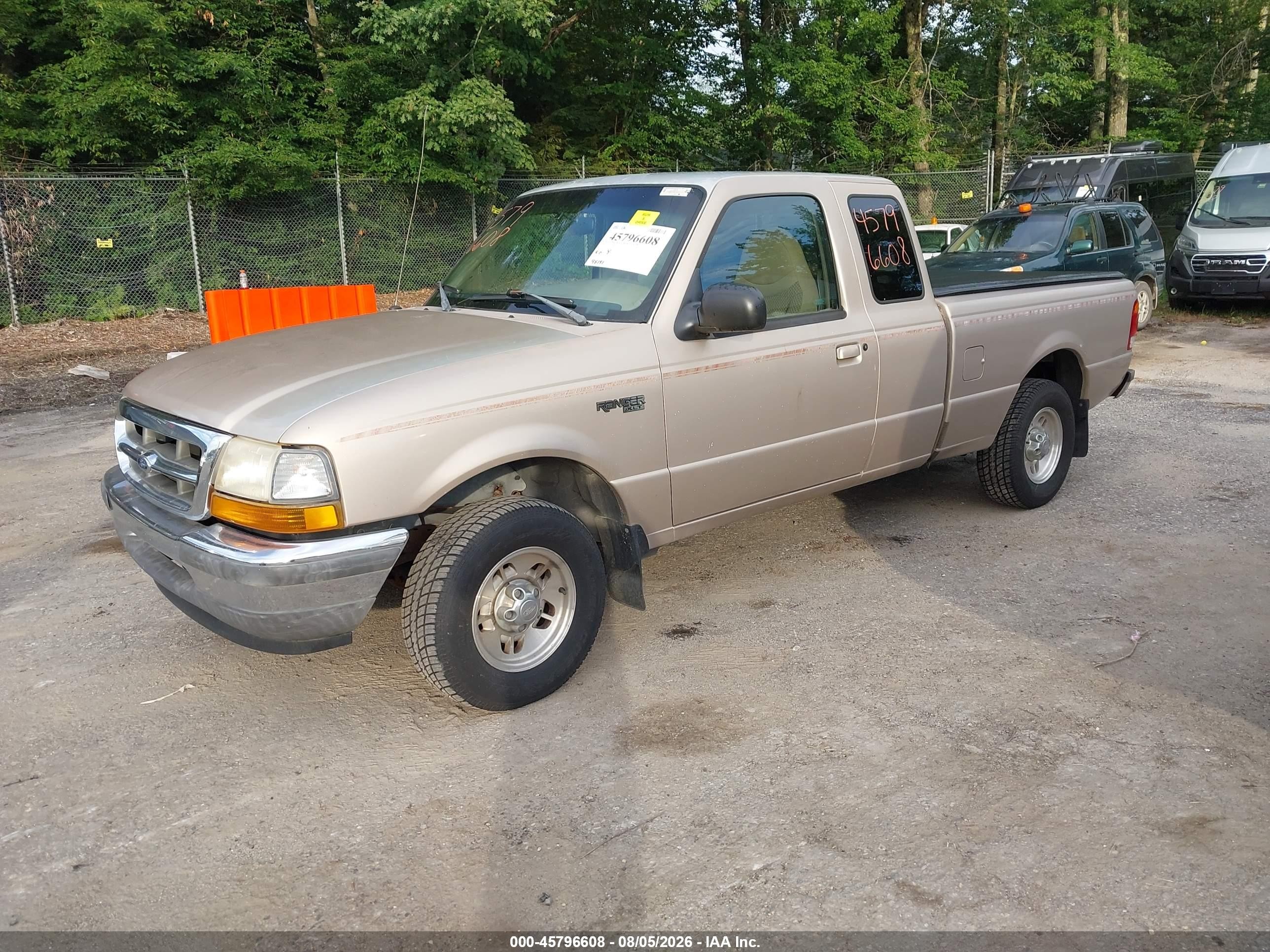 1998 Ford Ranger Splash/xl/xlt Tan vin: 1FTYR14U4WPA34583