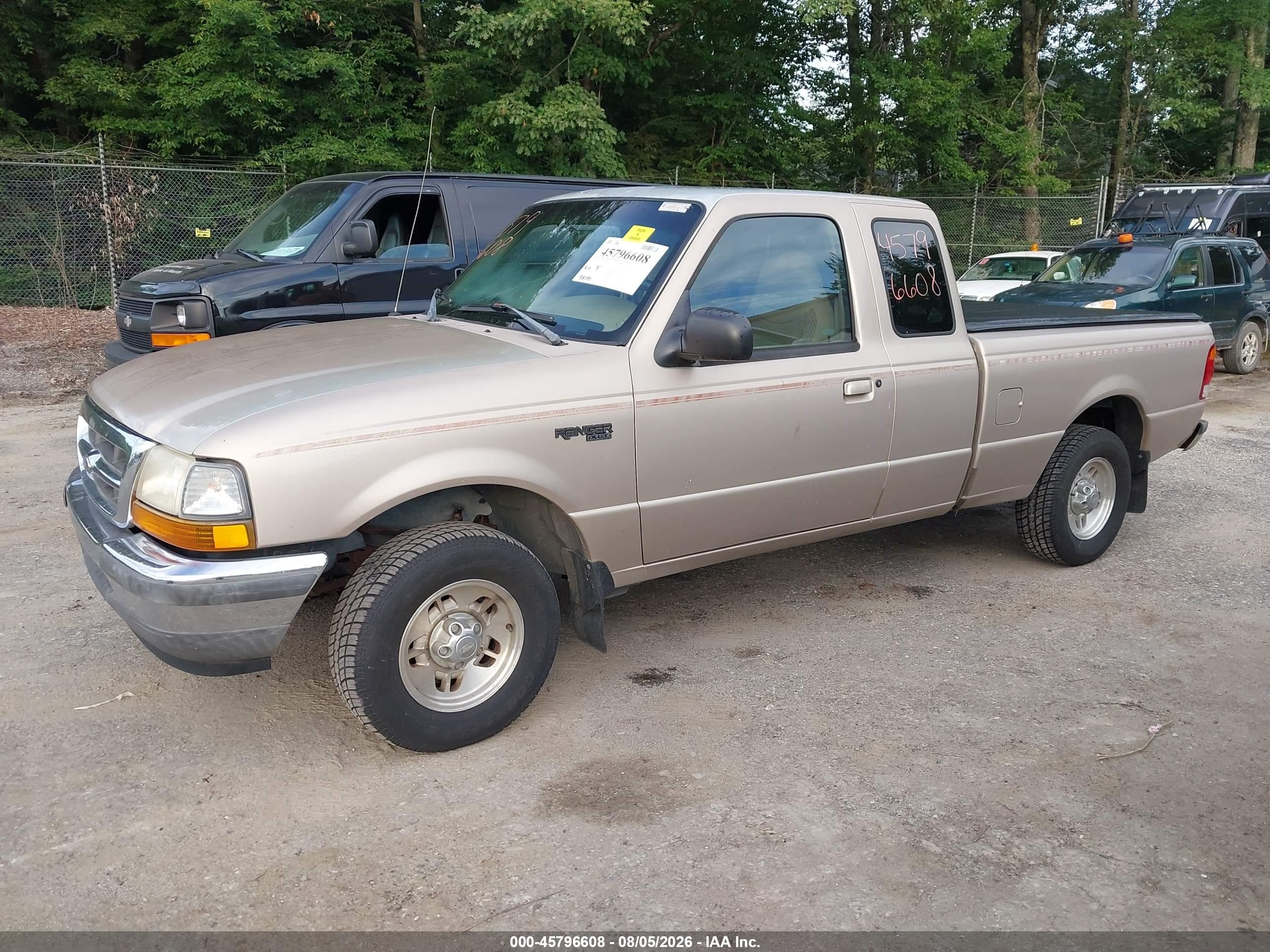 1998 Ford Ranger Splash/xl/xlt Tan vin: 1FTYR14U4WPA34583