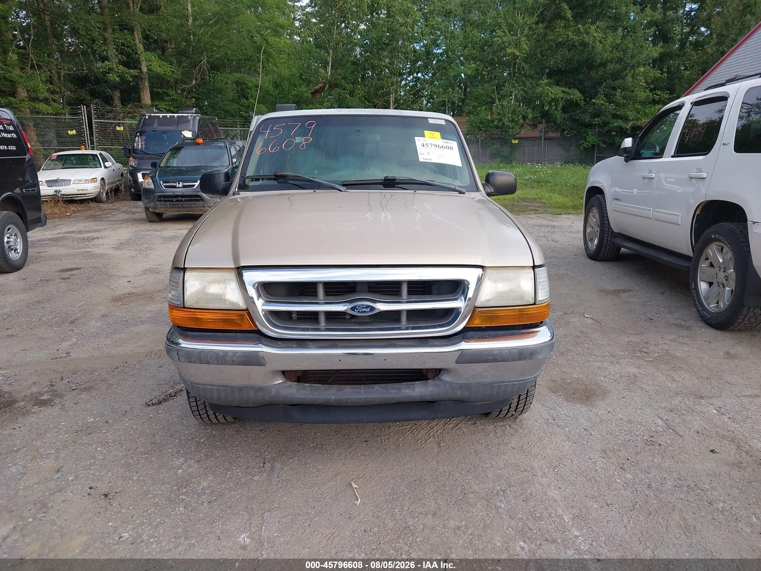 1998 Ford Ranger Splash/xl/xlt Tan vin: 1FTYR14U4WPA34583