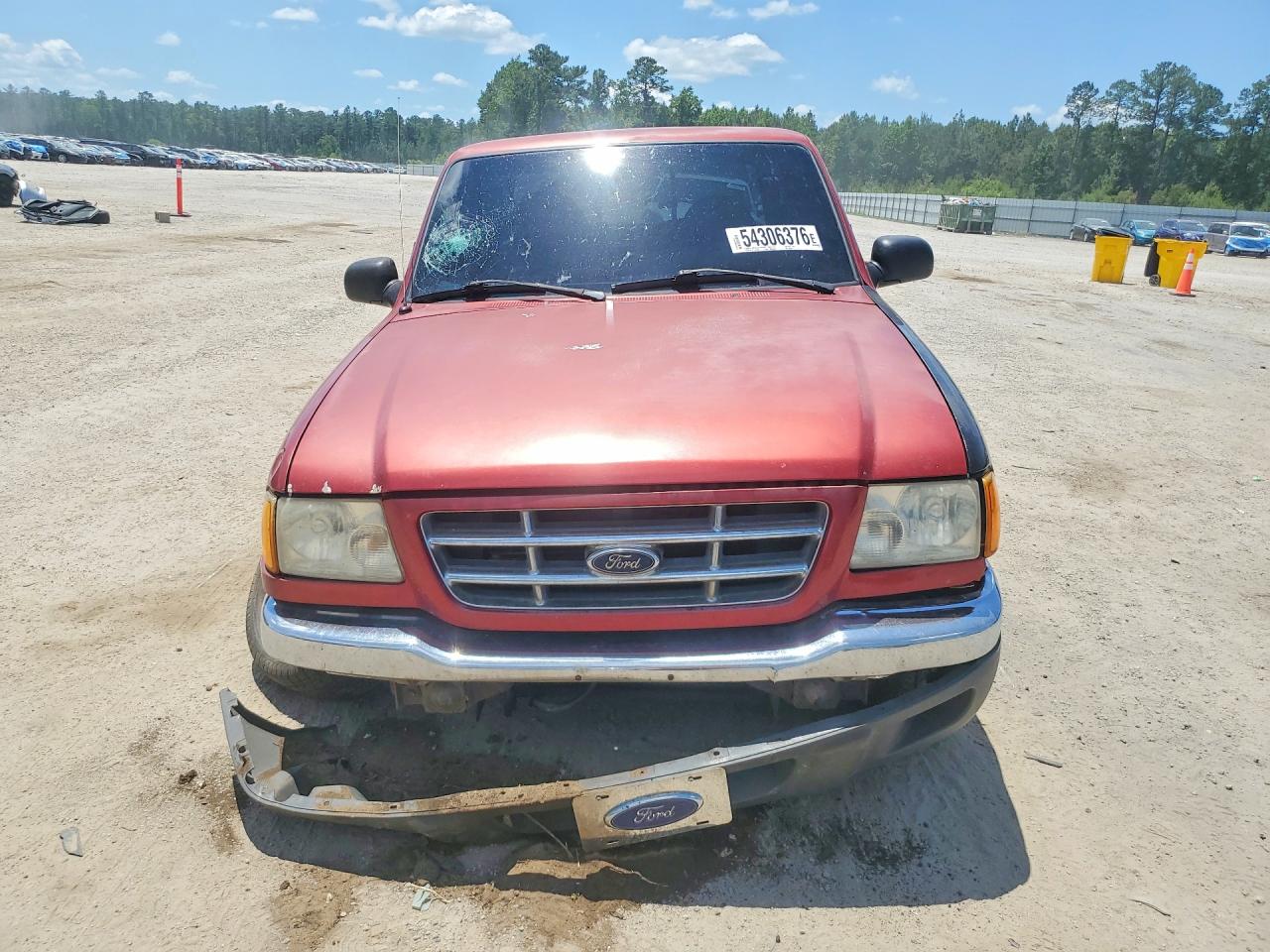 2001 Ford Ranger Super Cab Burgundy vin: 1FTYR14U51PA05781
