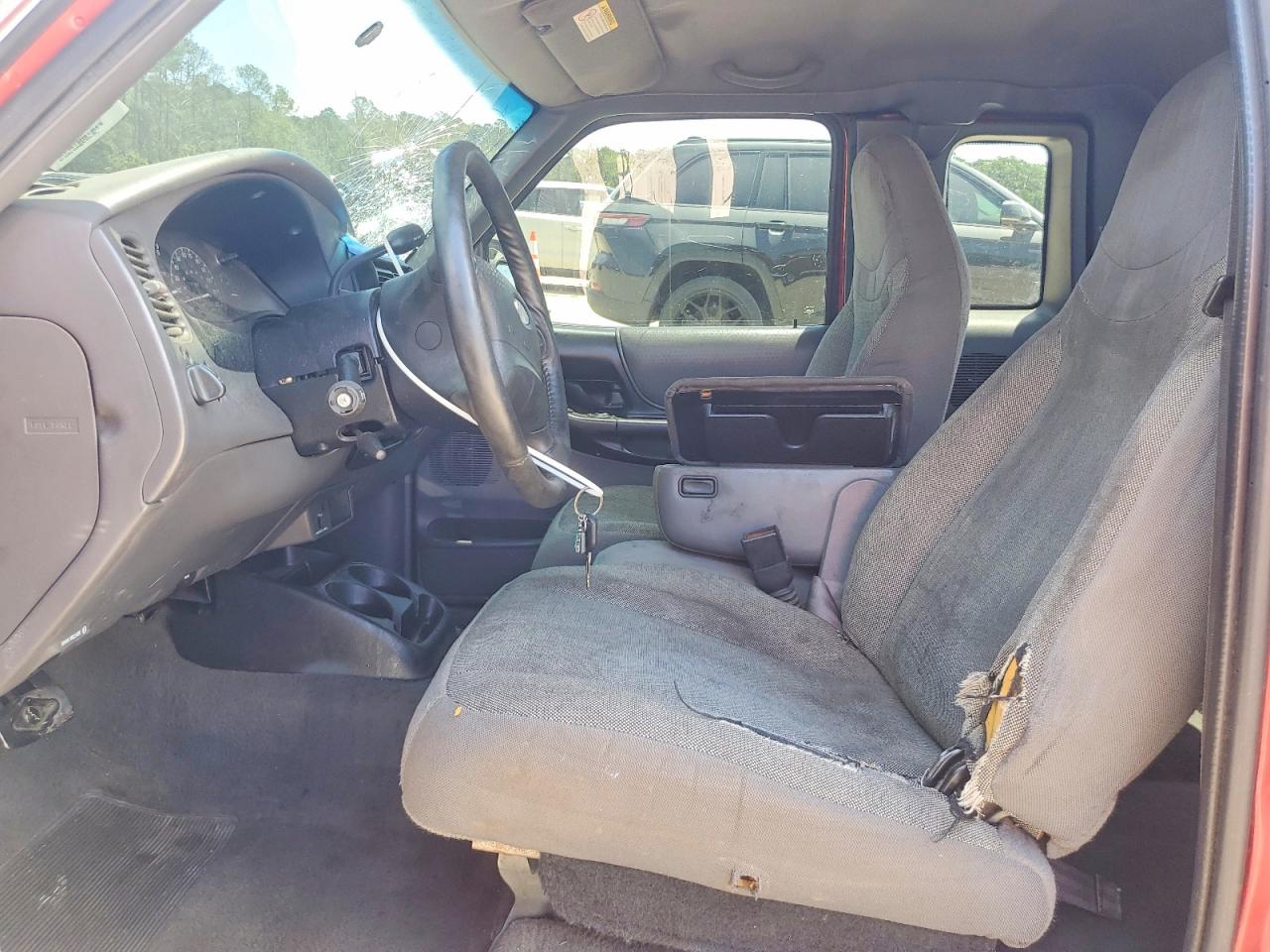 2001 Ford Ranger Super Cab Burgundy vin: 1FTYR14U51PA05781