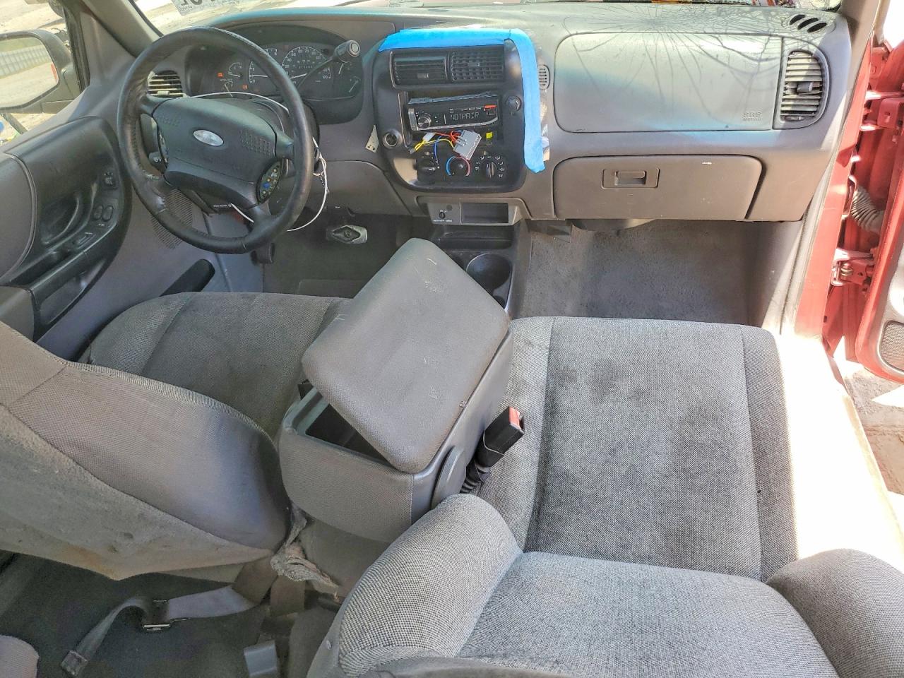 2001 Ford Ranger Super Cab Burgundy vin: 1FTYR14U51PA05781