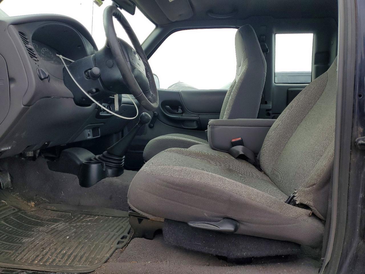 2002 Ford Ranger Super Cab Gray vin: 1FTYR14U52PA57638