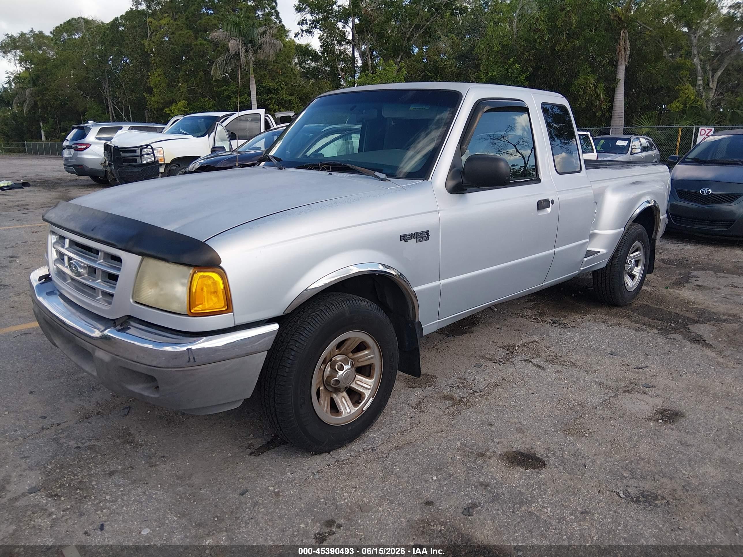 2002 Ford Ranger Edge/tremor/xl/xlt Silver vin: 1FTYR14U52TA03702
