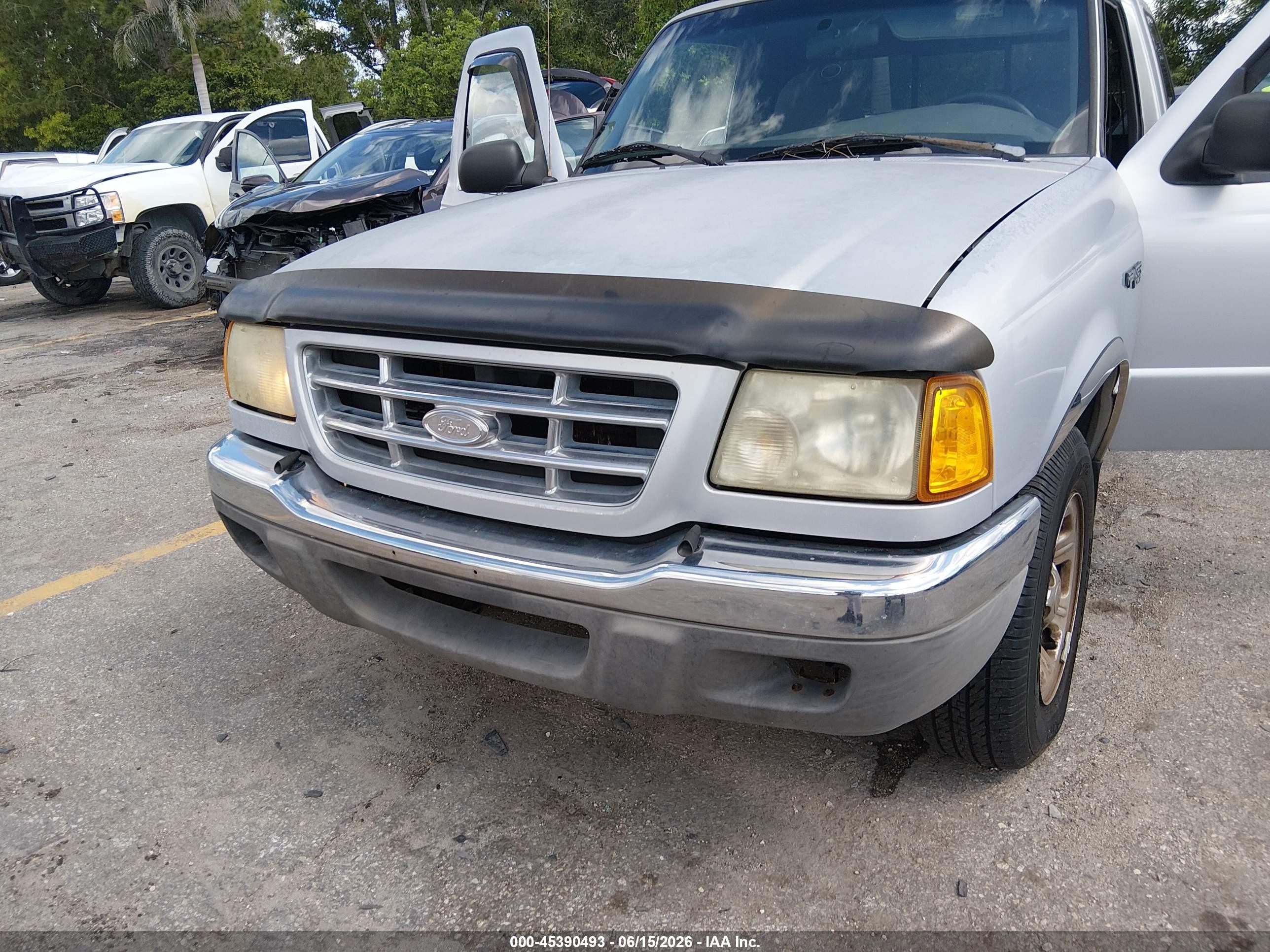 2002 Ford Ranger Edge/tremor/xl/xlt Silver vin: 1FTYR14U52TA03702