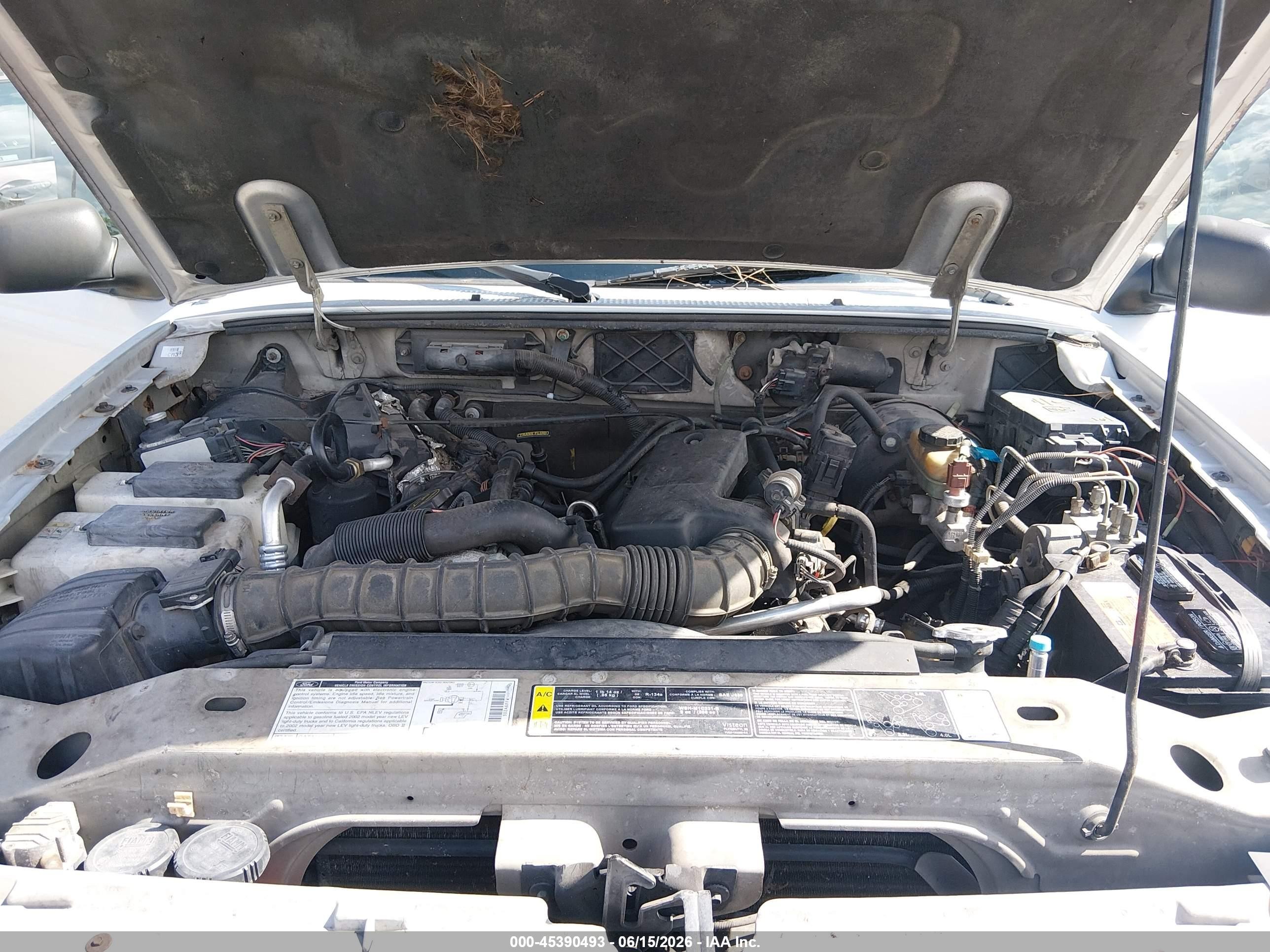 2002 Ford Ranger Edge/tremor/xl/xlt Silver vin: 1FTYR14U52TA03702