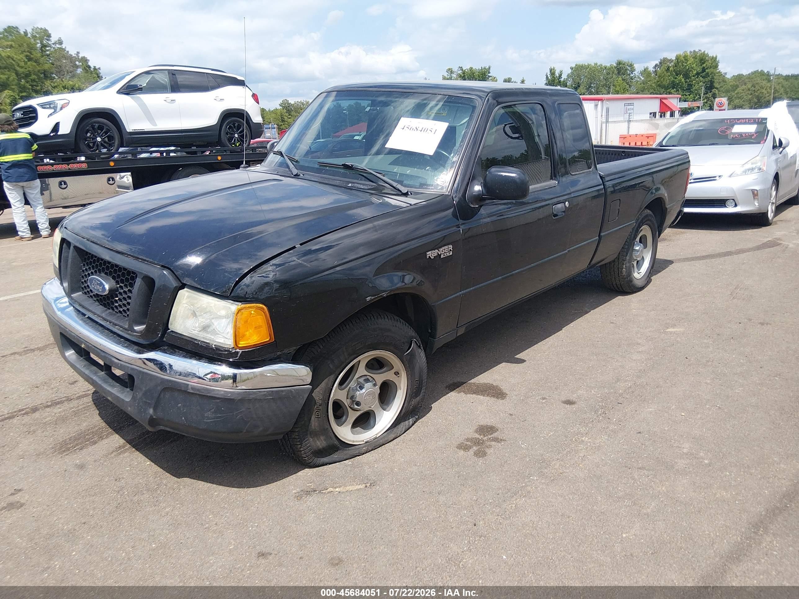 2004 Ford Ranger Edge/tremor/xl/xlt Black vin: 1FTYR14U54PA27848