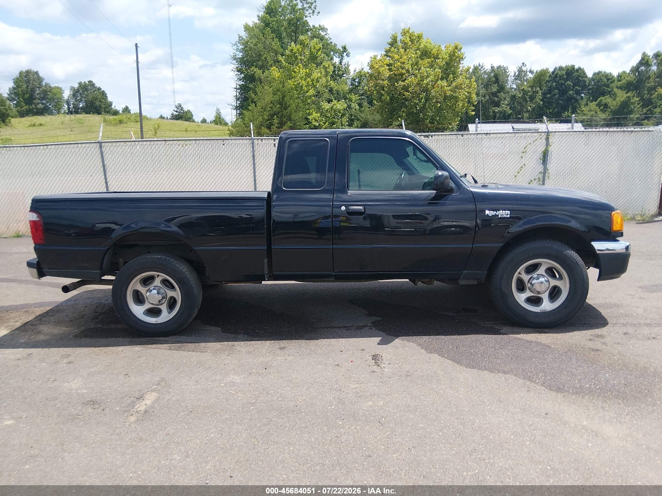 2004 Ford Ranger Edge/tremor/xl/xlt Black vin: 1FTYR14U54PA27848