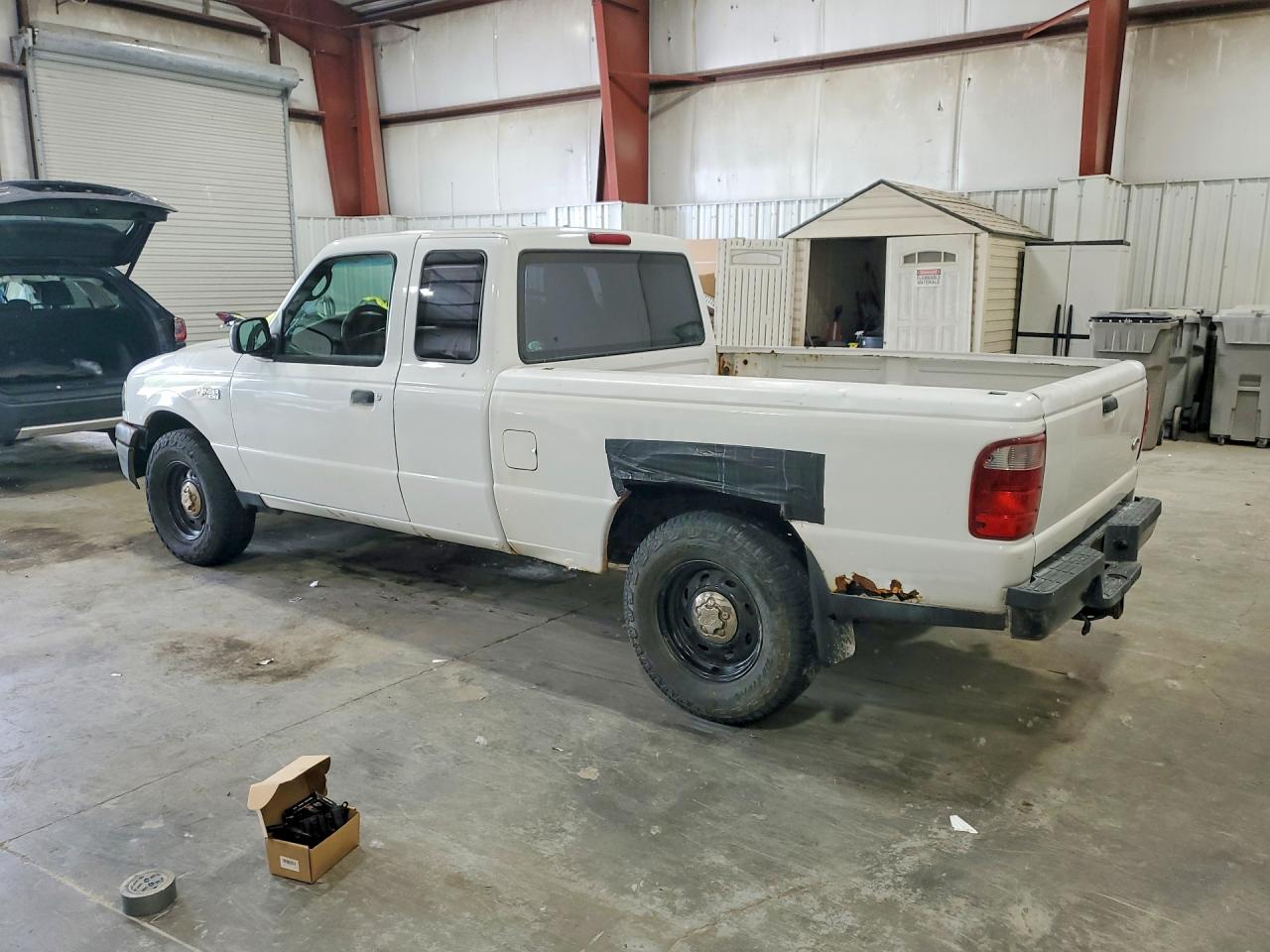 2004 Ford Ranger Super Cab White vin: 1FTYR14U54PA86902