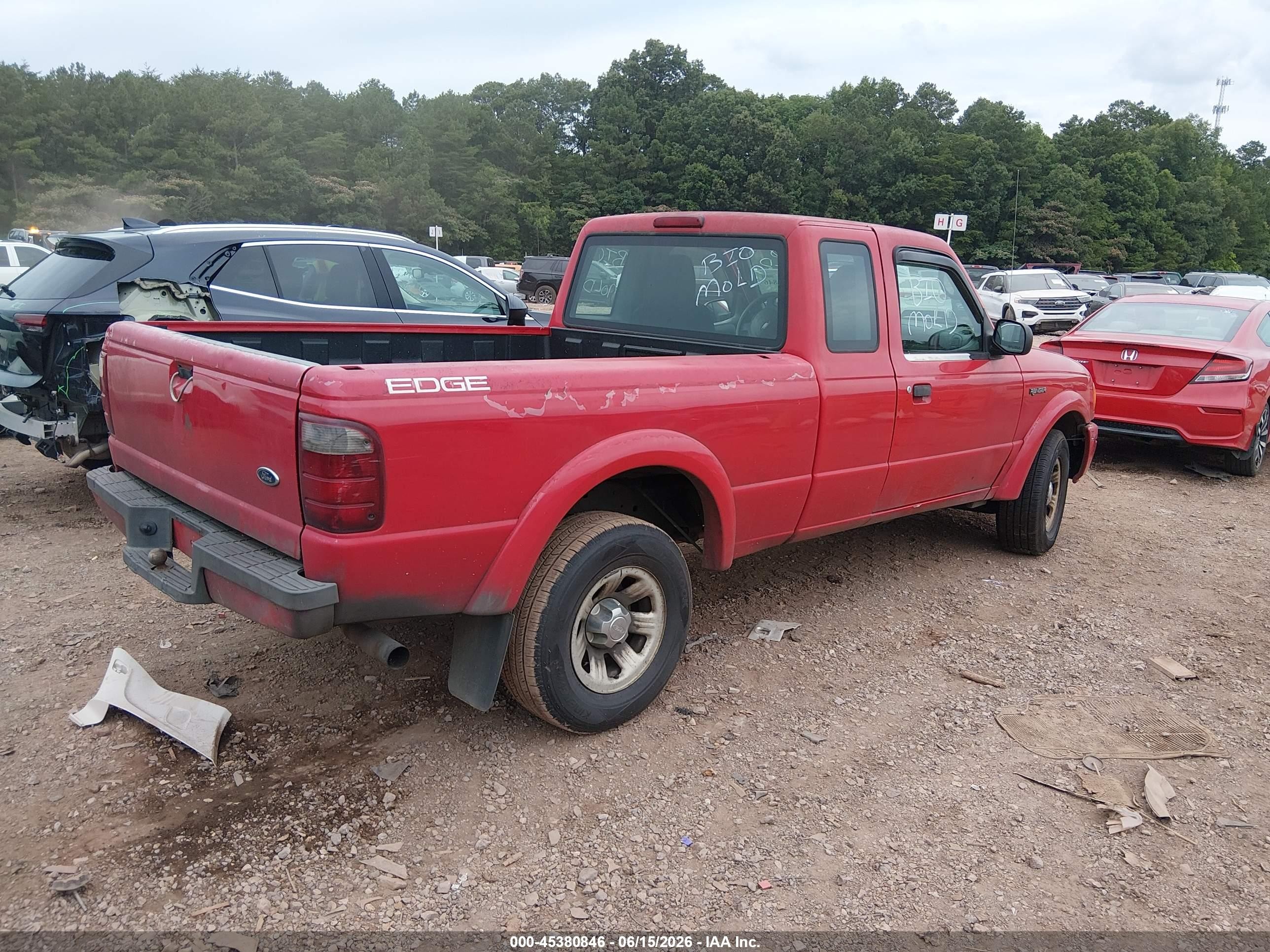 2004 Ford Ranger Edge/tremor/xl/xlt Красный vin: 1FTYR14U54PB26511