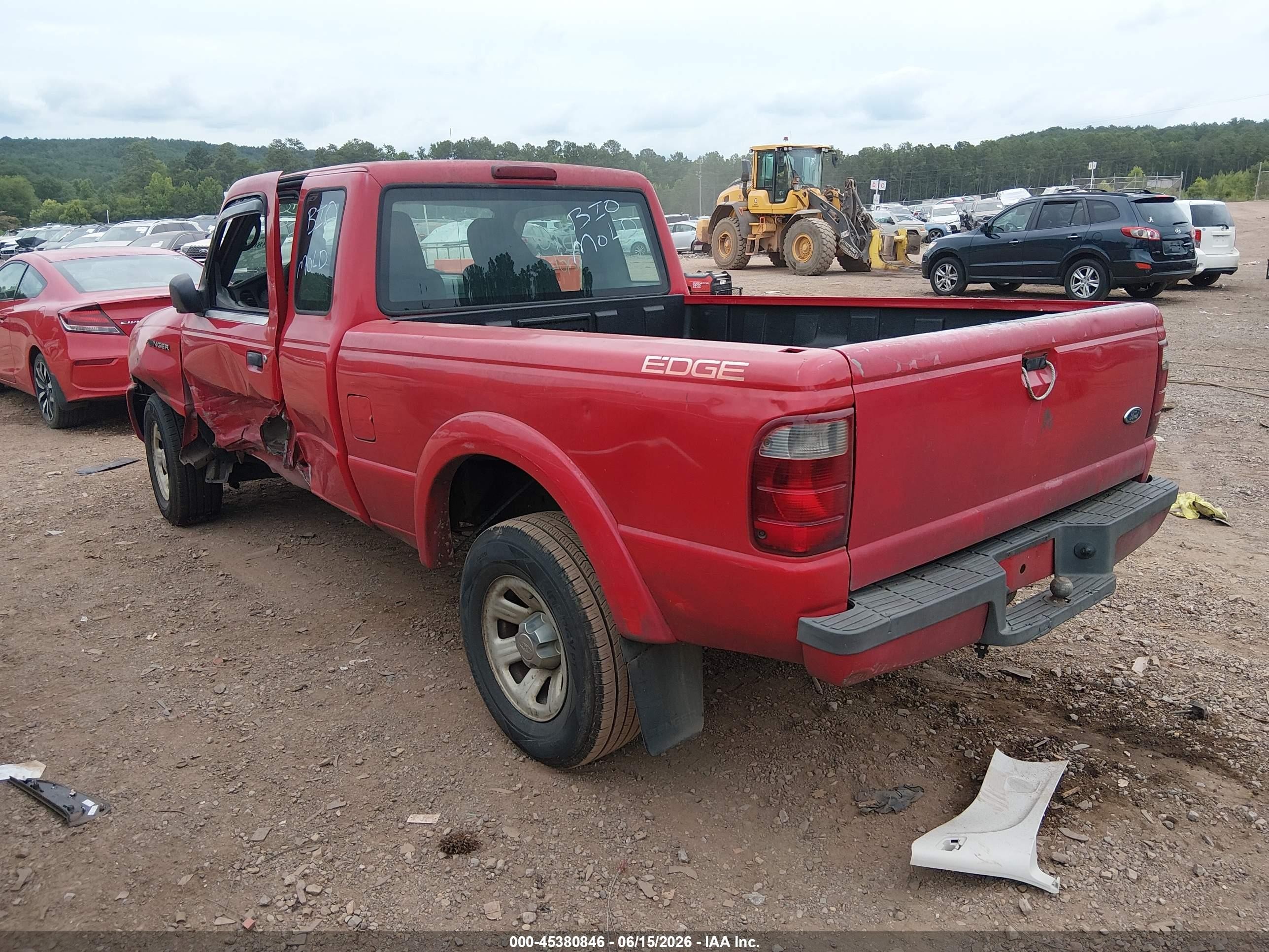 2004 Ford Ranger Edge/tremor/xl/xlt Красный vin: 1FTYR14U54PB26511