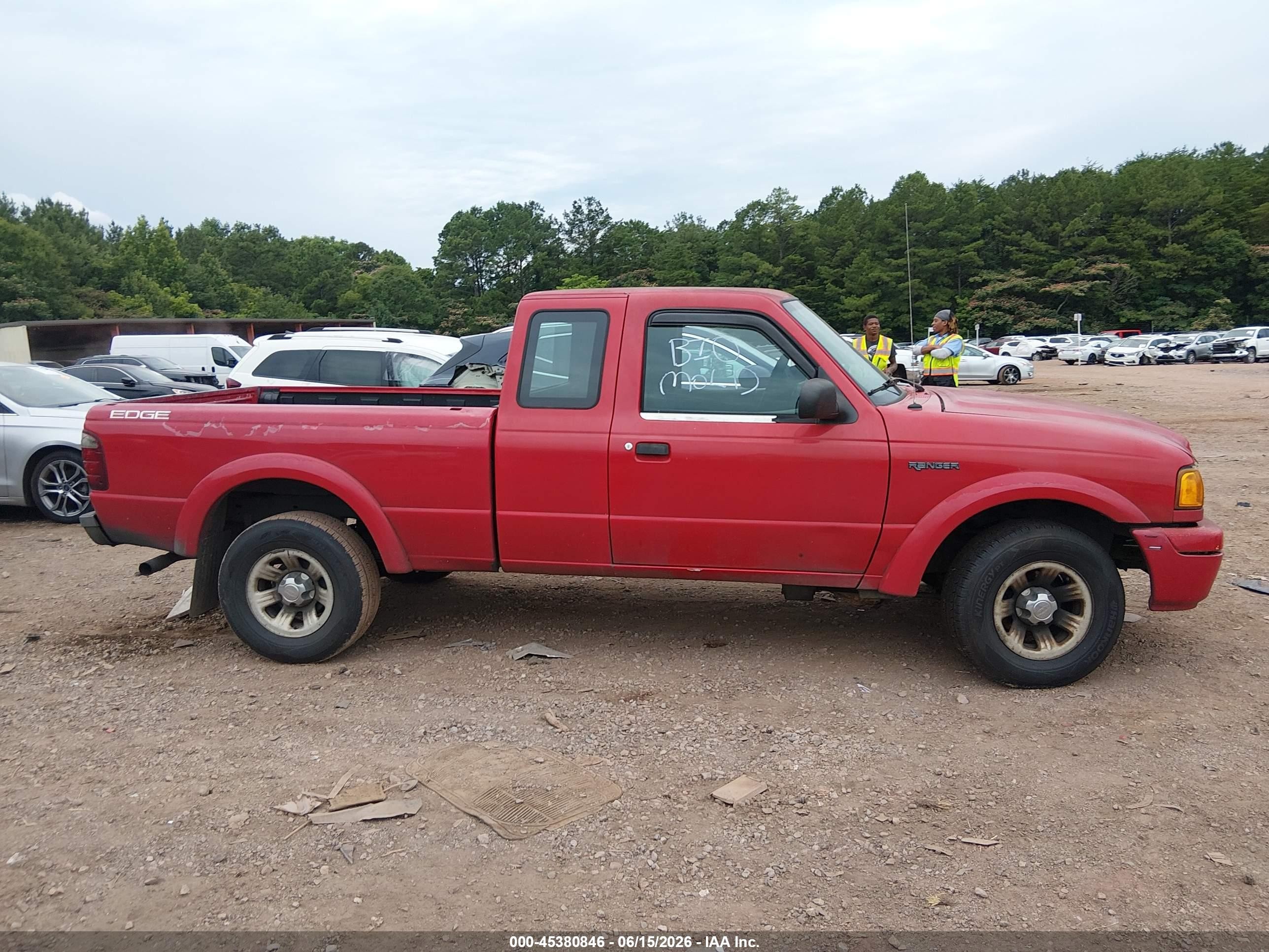 2004 Ford Ranger Edge/tremor/xl/xlt Красный vin: 1FTYR14U54PB26511