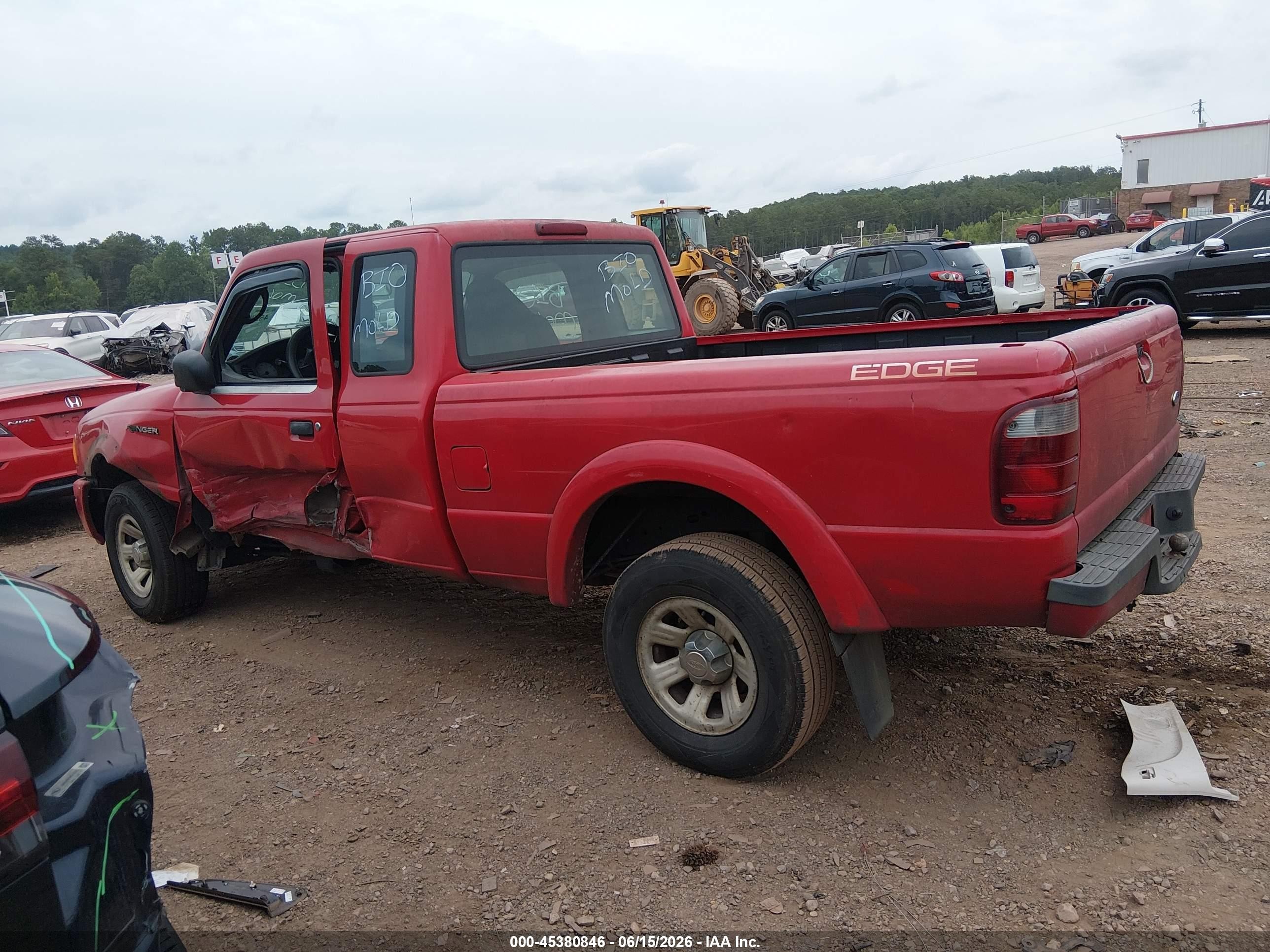 2004 Ford Ranger Edge/tremor/xl/xlt Красный vin: 1FTYR14U54PB26511
