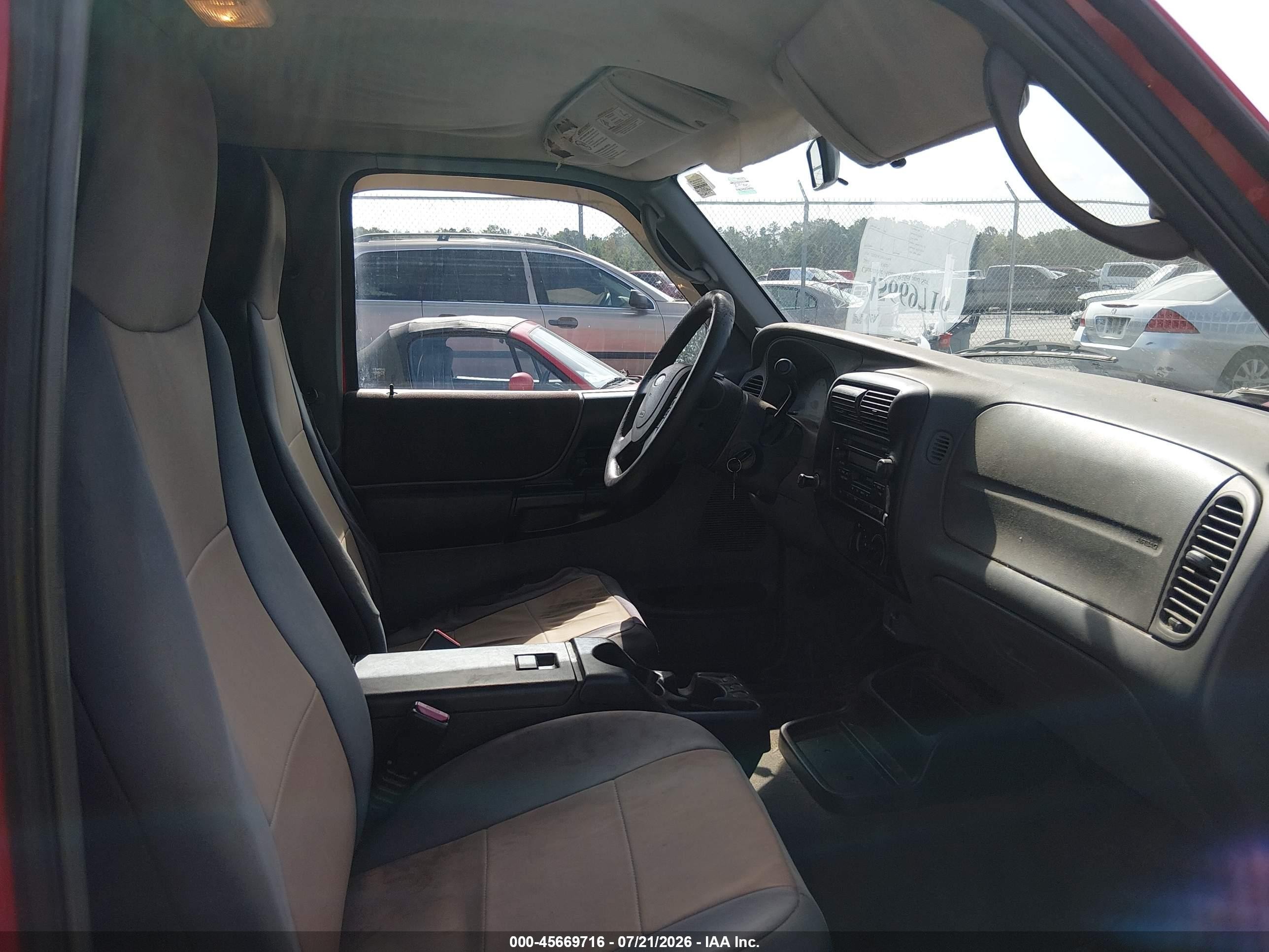 2005 Ford Ranger Edge/stx/xl/xlt Красный vin: 1FTYR14U55PA30668