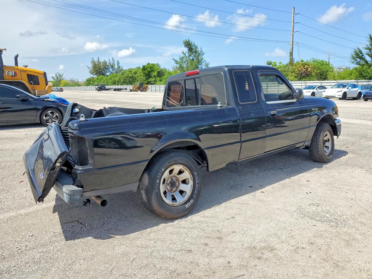 2005 Ford Ranger Super Cab Black vin: 1FTYR14U55PA82382