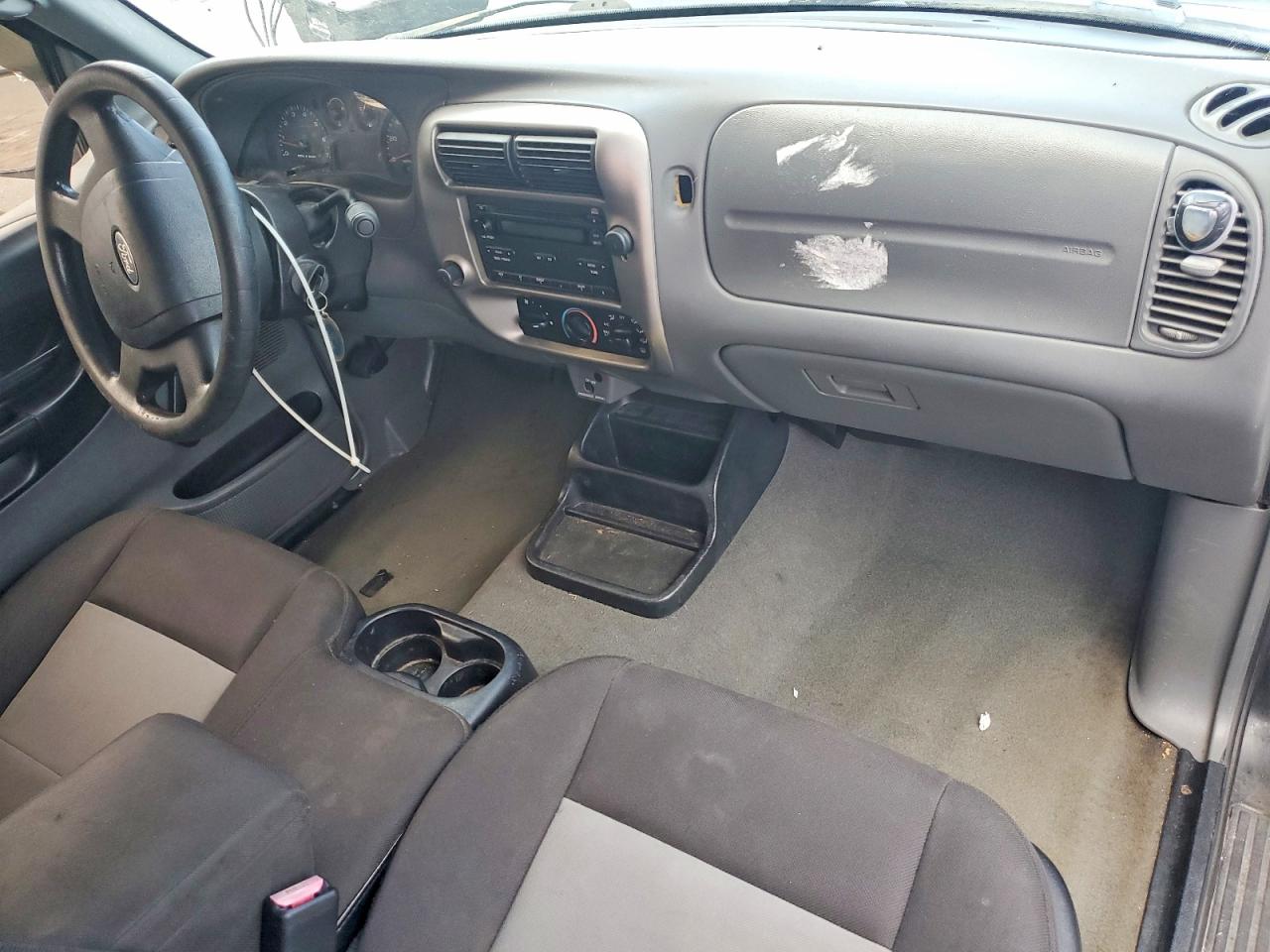 2005 Ford Ranger Super Cab Black vin: 1FTYR14U55PA82382