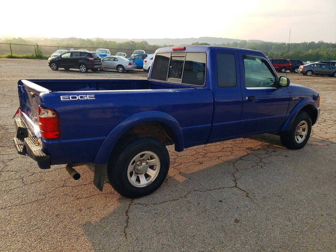 2005 Ford Ranger Super Cab Blue vin: 1FTYR14U55PA91521