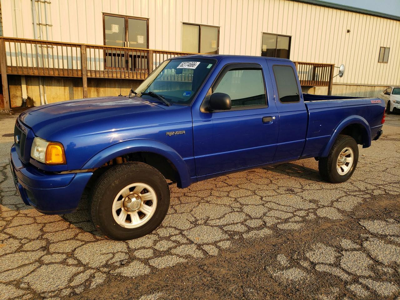 2005 Ford Ranger Super Cab Blue vin: 1FTYR14U55PA91521