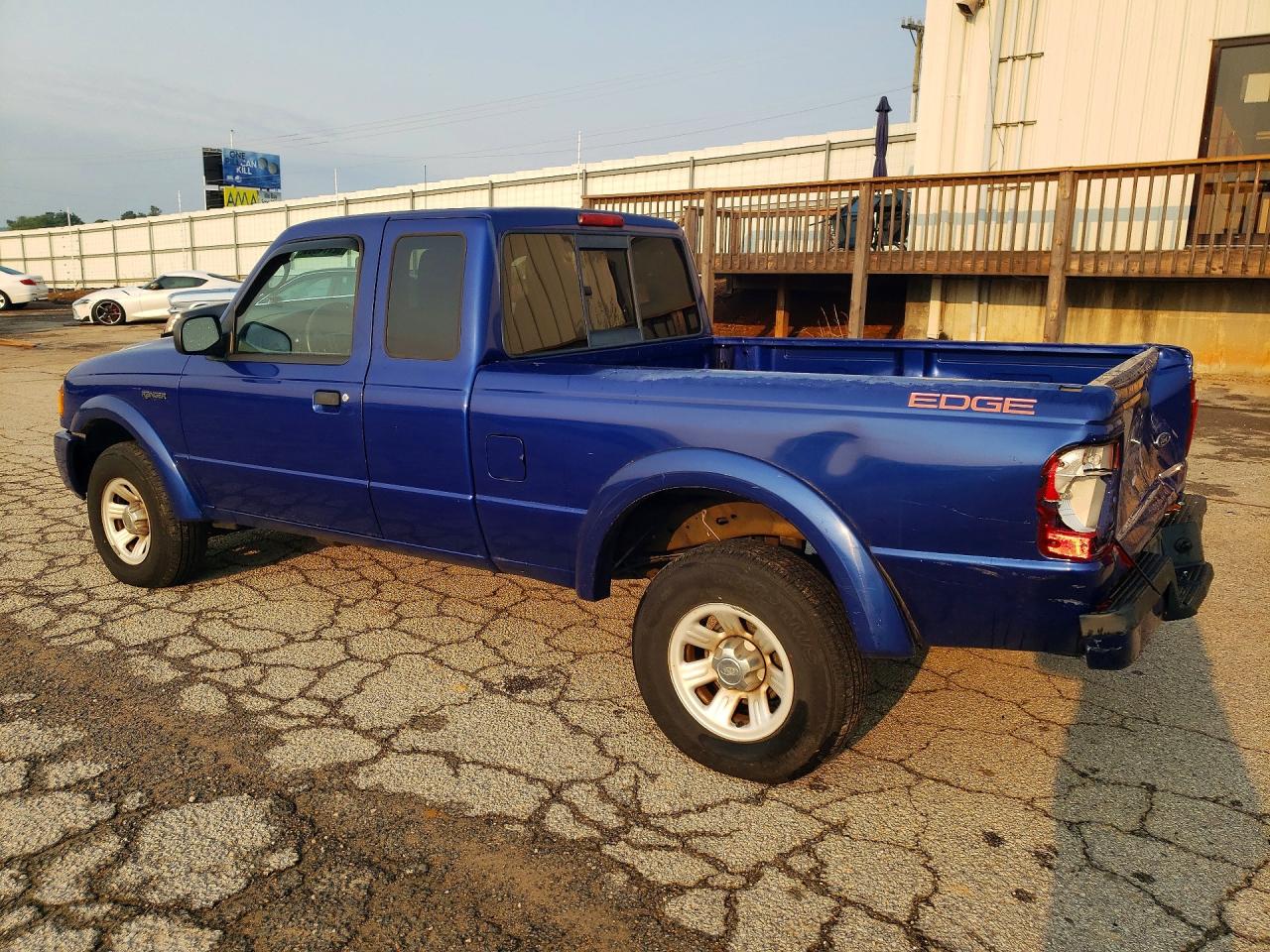 2005 Ford Ranger Super Cab Blue vin: 1FTYR14U55PA91521
