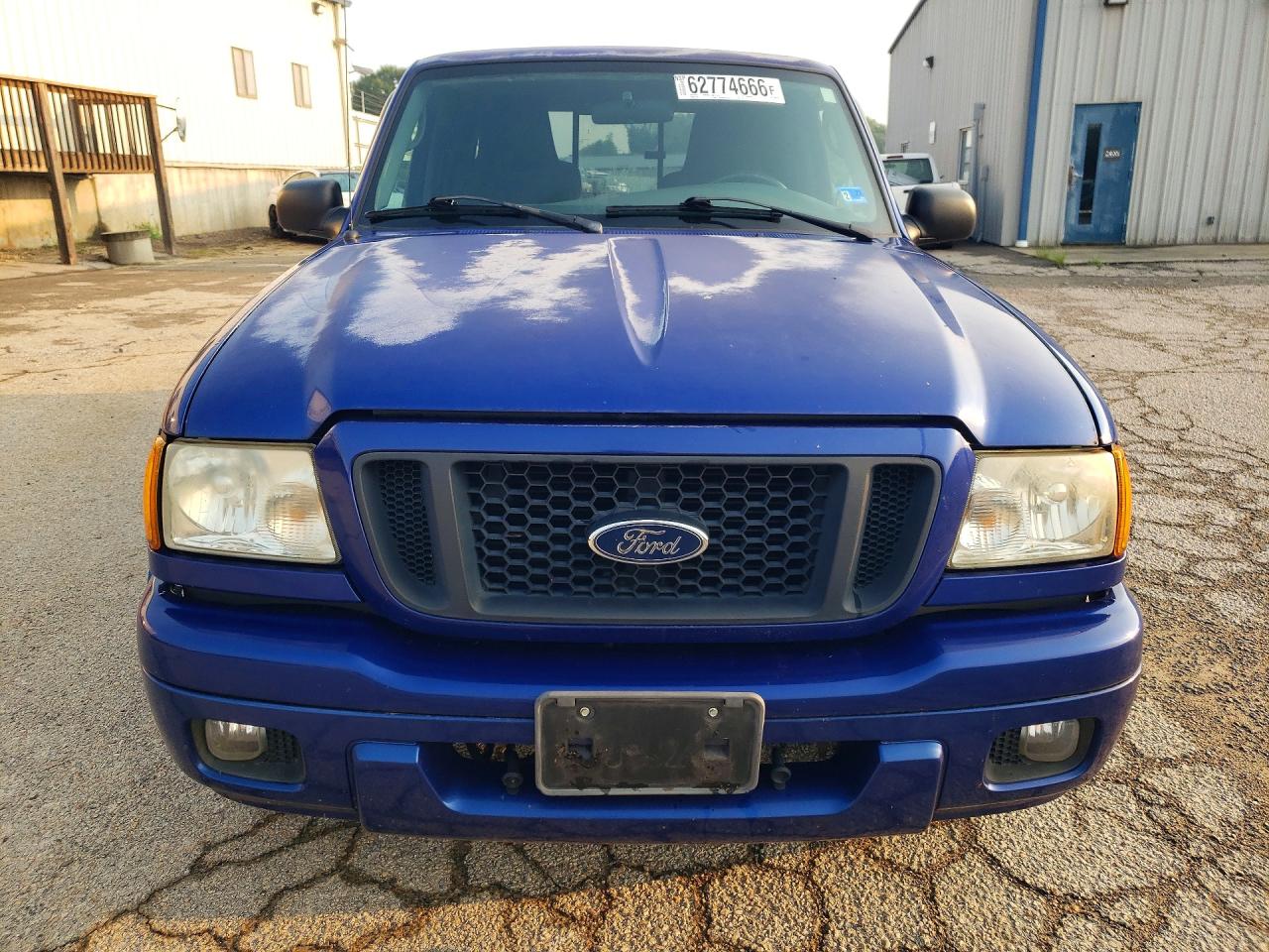 2005 Ford Ranger Super Cab Blue vin: 1FTYR14U55PA91521