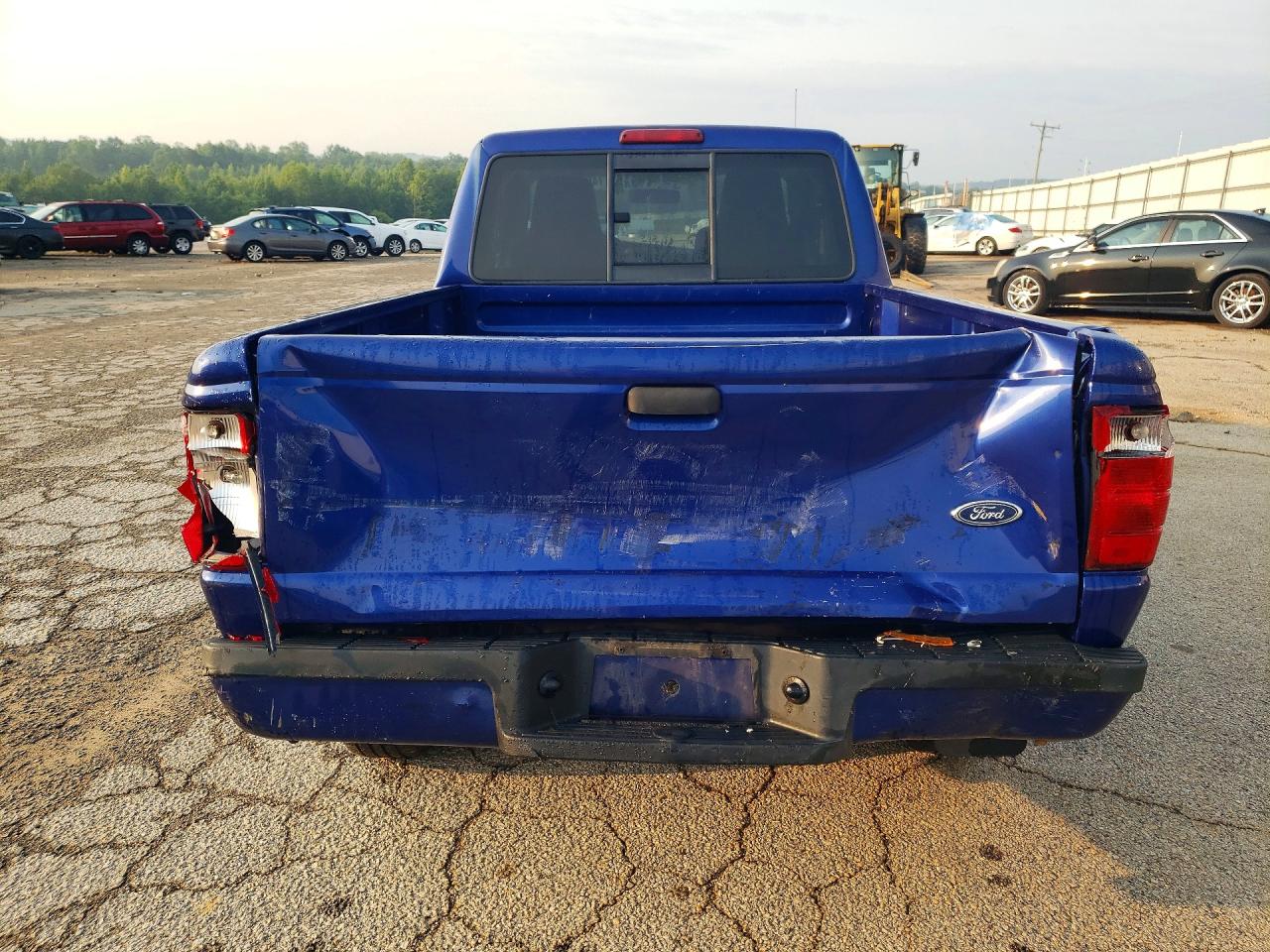 2005 Ford Ranger Super Cab Blue vin: 1FTYR14U55PA91521
