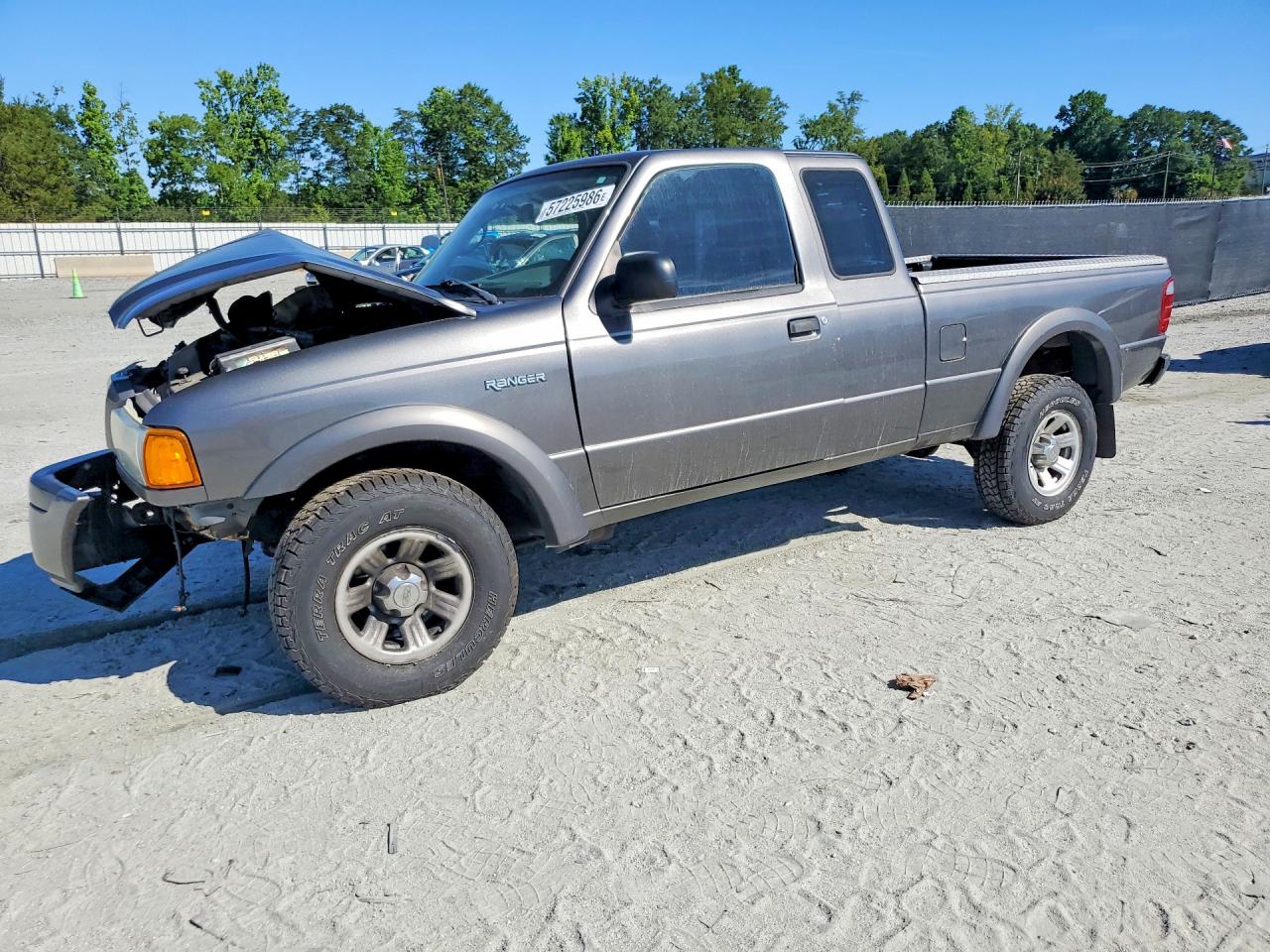 2005 Ford Ranger Super Cab Gray vin: 1FTYR14U55PB11637