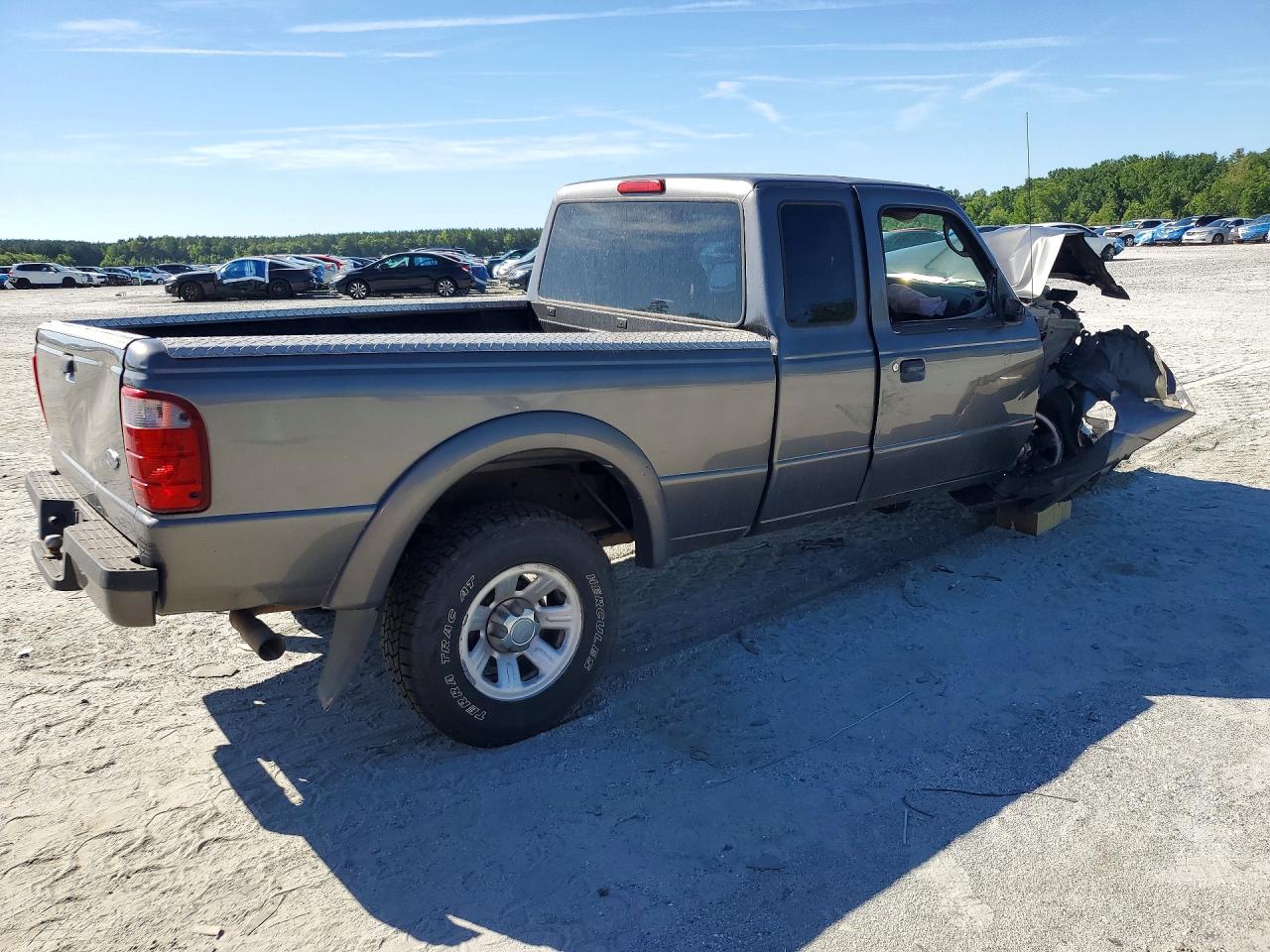 2005 Ford Ranger Super Cab Gray vin: 1FTYR14U55PB11637