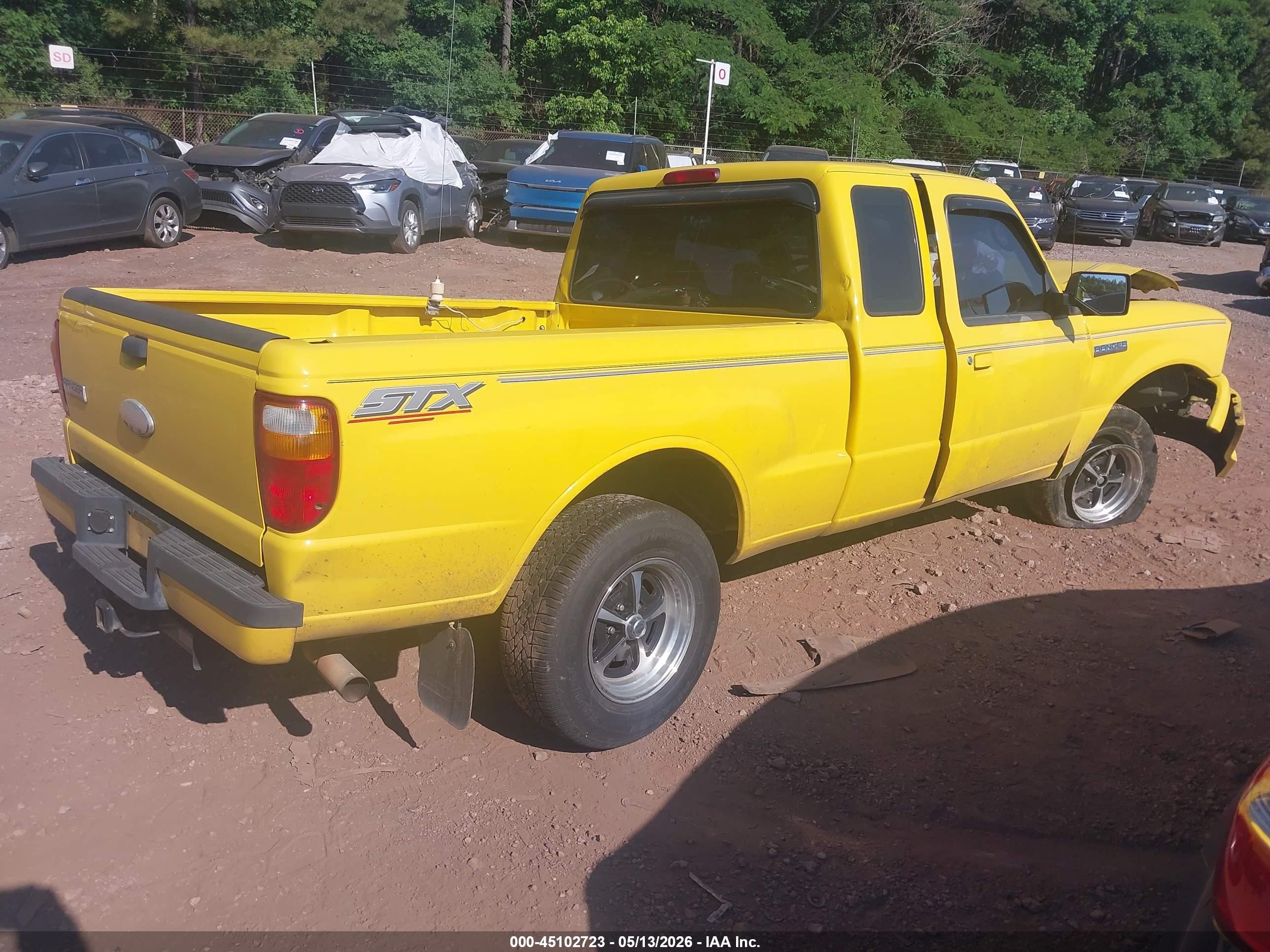 2006 Ford Ranger Sport/stx/xl/xlt Yellow vin: 1FTYR14U56PA23169