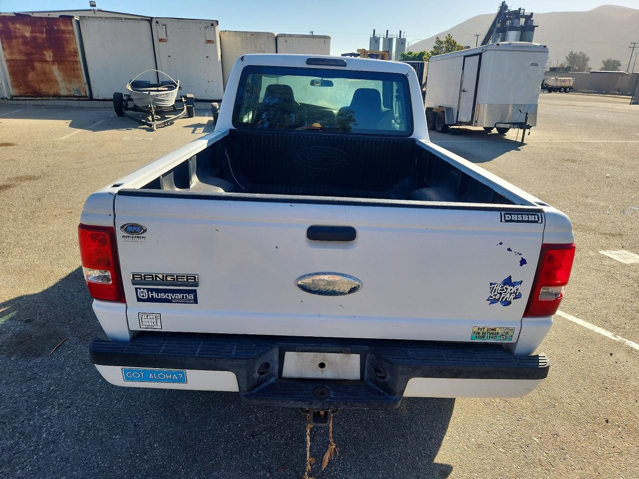 2006 Ford Ranger Super Cab White vin: 1FTYR14U56PA44684