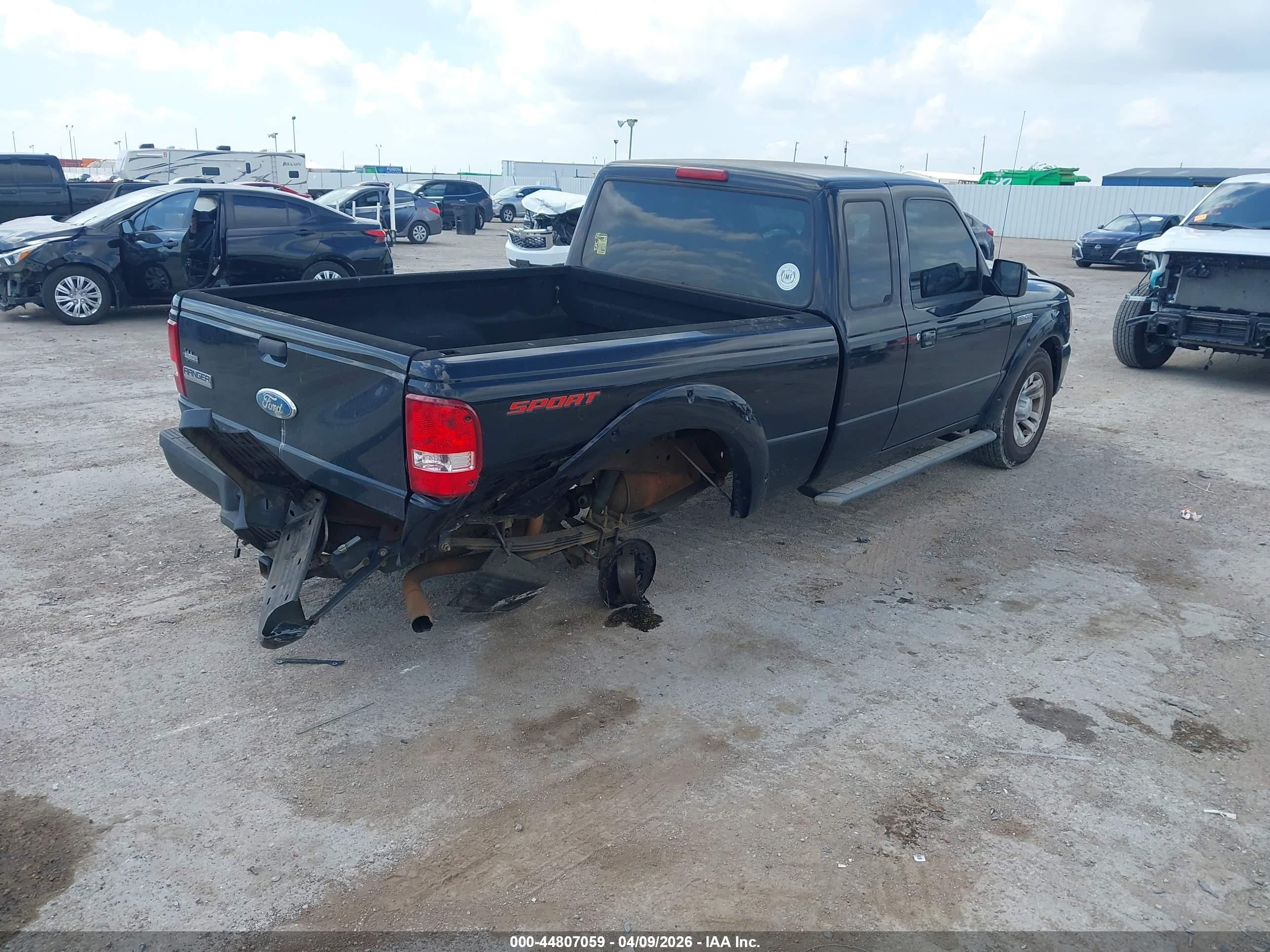 2007 Ford Ranger Sport/stx/xl/xlt Black vin: 1FTYR14U57PA41415