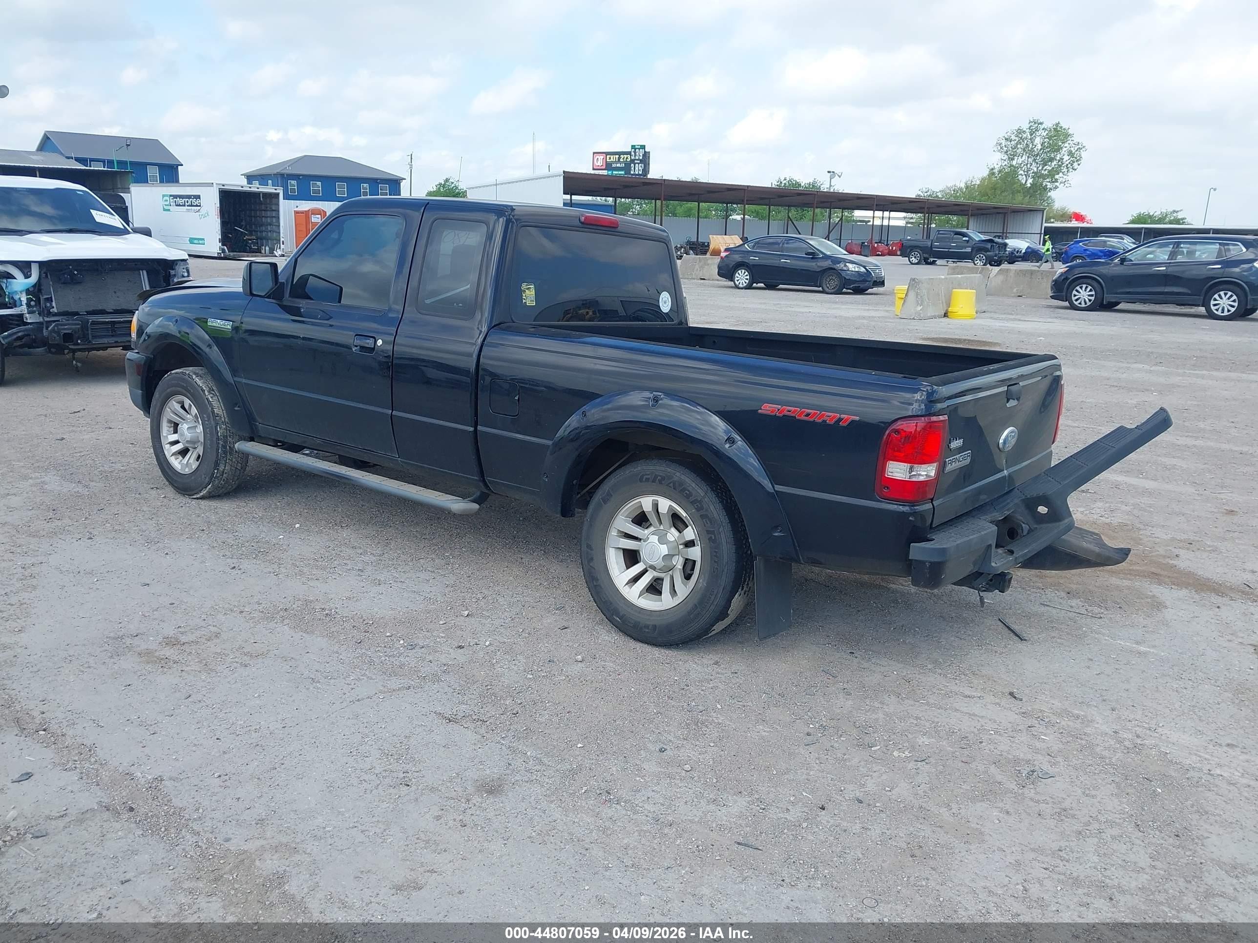 2007 Ford Ranger Sport/stx/xl/xlt Black vin: 1FTYR14U57PA41415