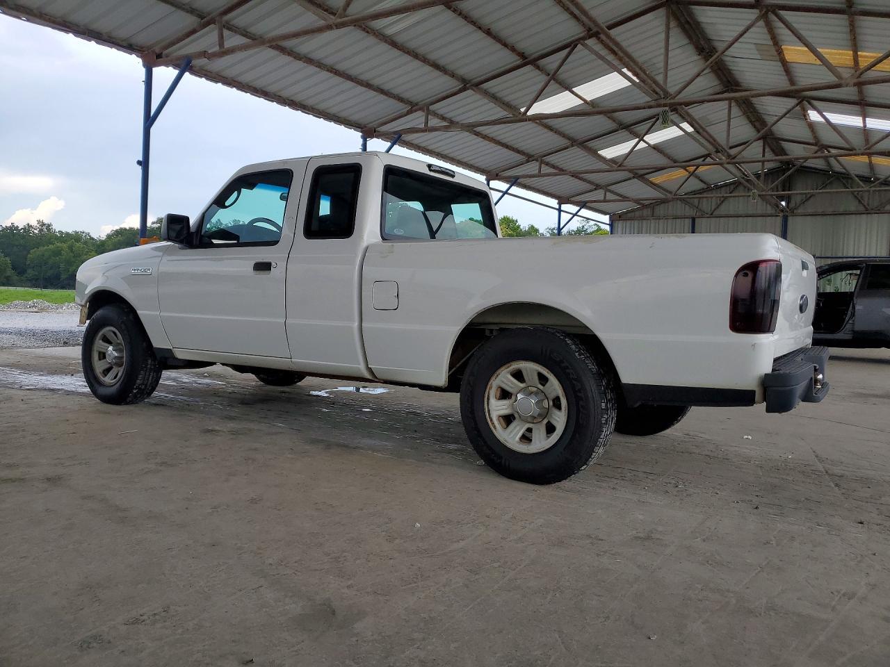 2007 Ford Ranger Super Cab White vin: 1FTYR14U57PA43939