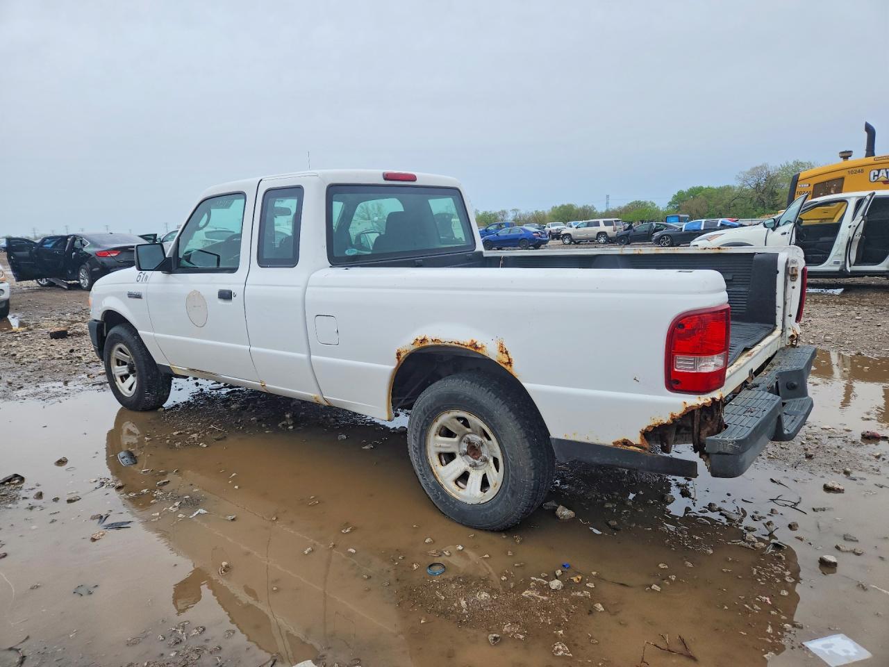 2008 Ford Ranger Super Cab Белый vin: 1FTYR14U58PA04897