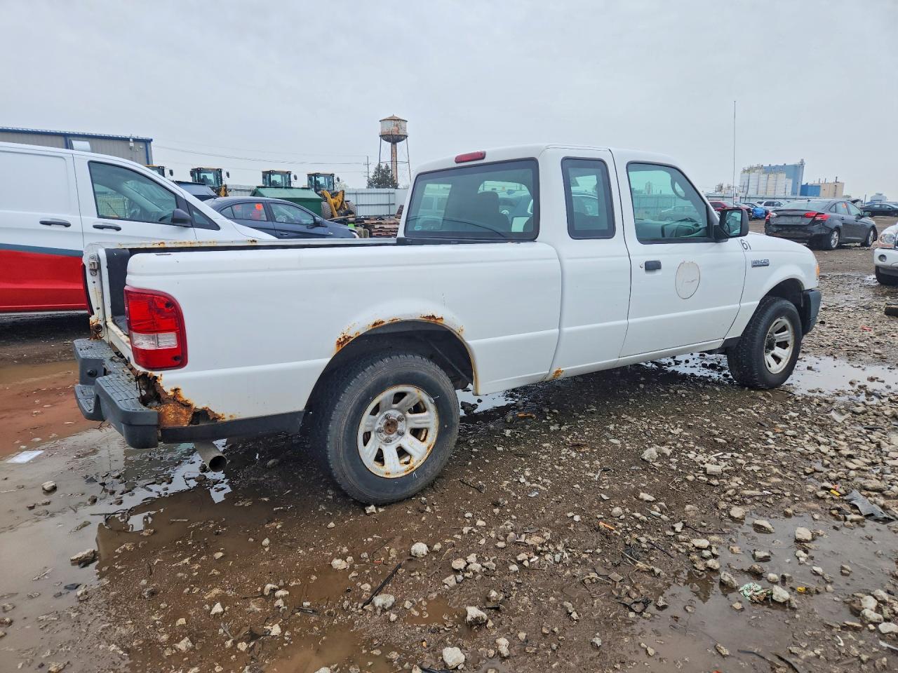 2008 Ford Ranger Super Cab Белый vin: 1FTYR14U58PA04897