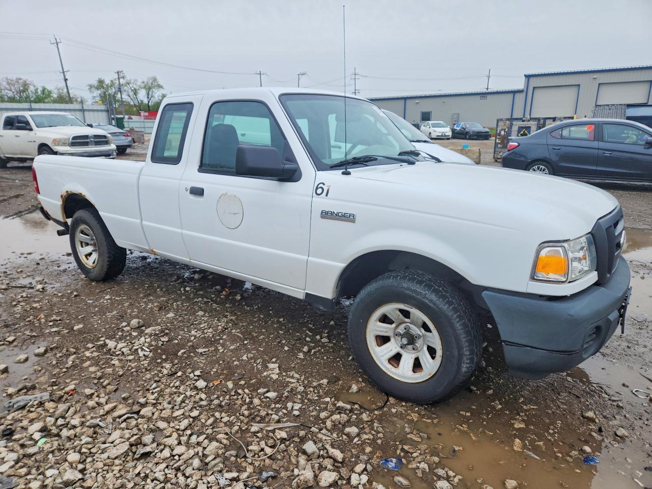 2008 Ford Ranger Super Cab Белый vin: 1FTYR14U58PA04897