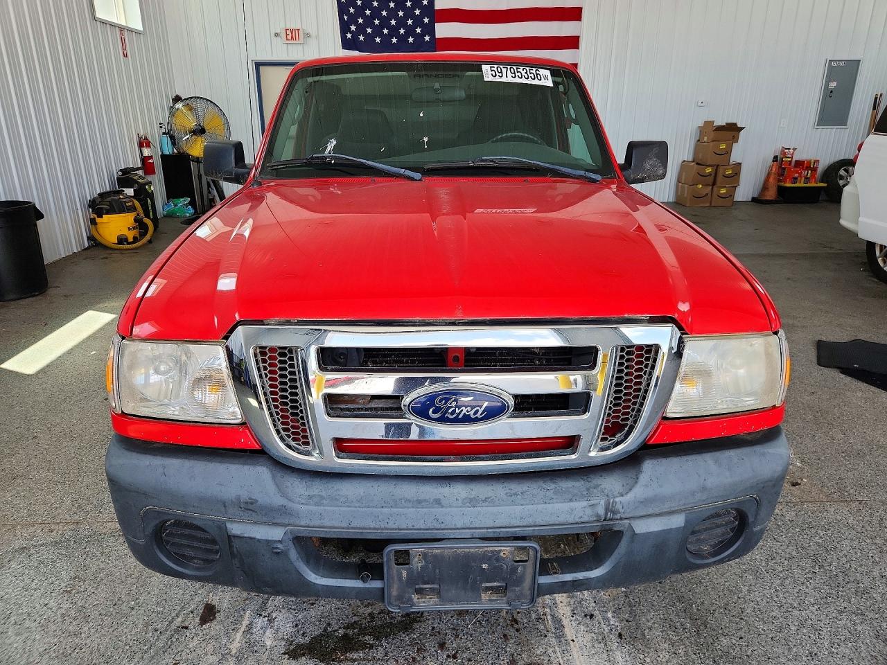 2008 Ford Ranger Super Cab Red vin: 1FTYR14U58PA42131