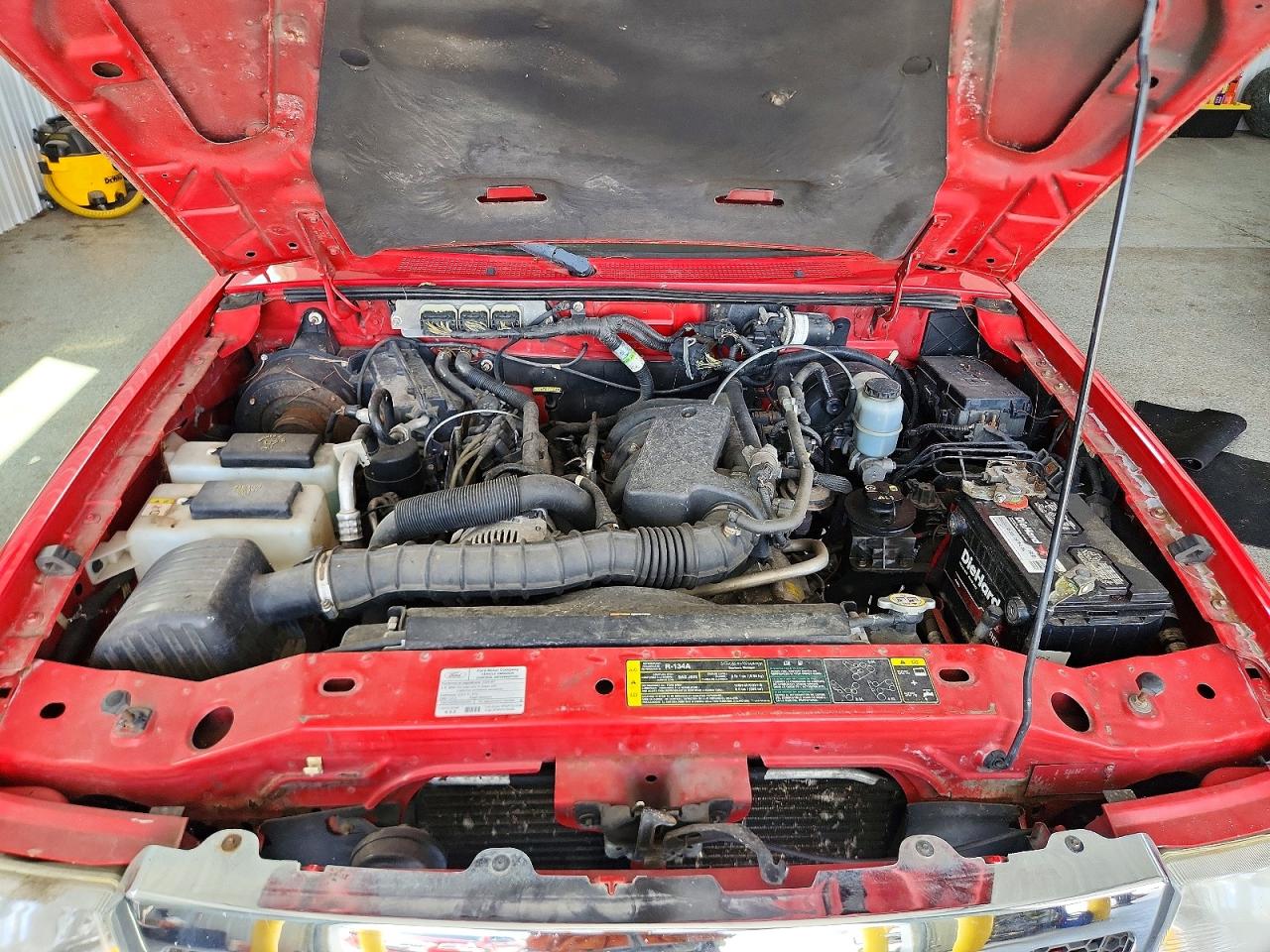 2008 Ford Ranger Super Cab Red vin: 1FTYR14U58PA42131