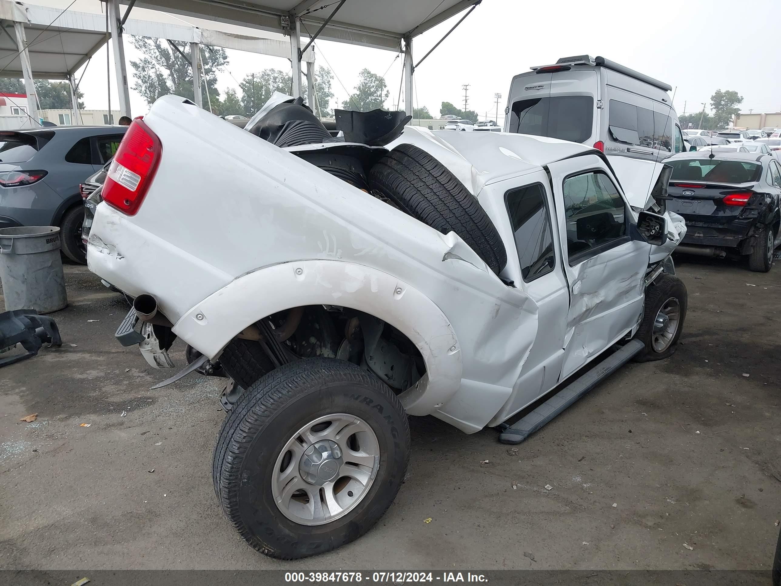 2008 Ford Ranger Sport/xl/xlt Белый vin: 1FTYR14U58PA93189