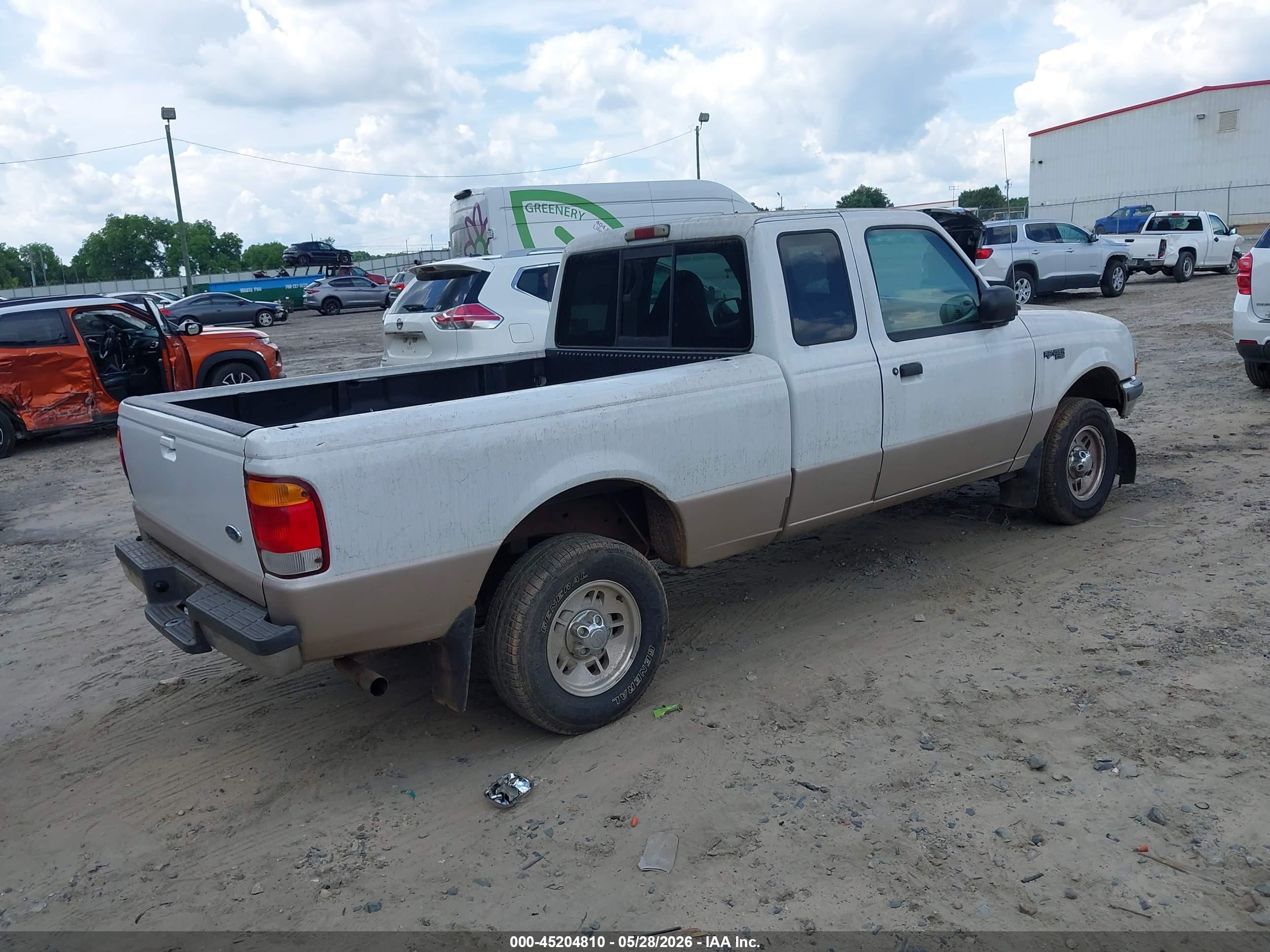 1998 Ford Ranger Splash/xl/xlt White vin: 1FTYR14U5WTA30081