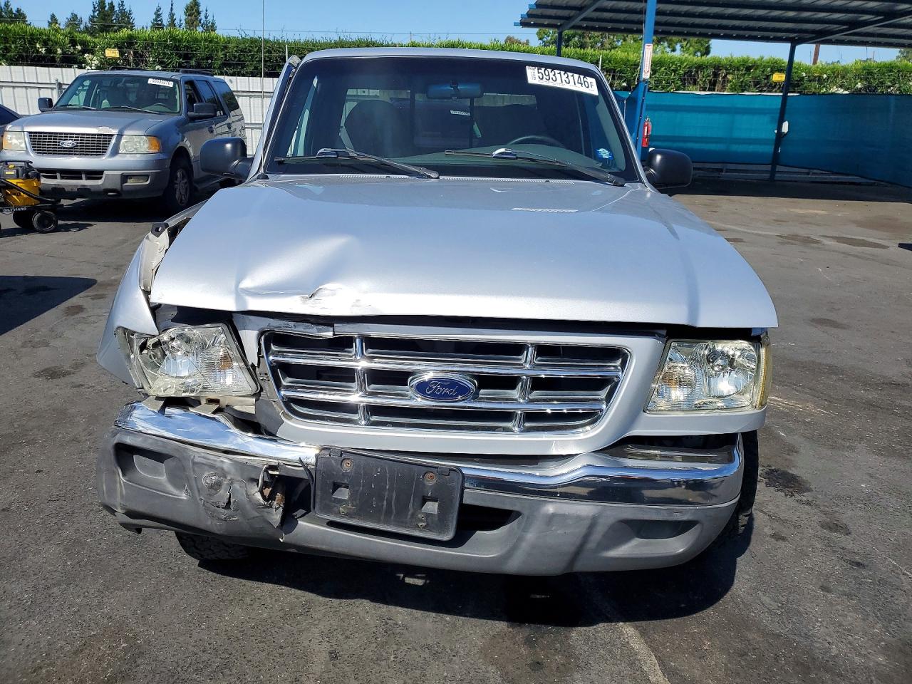 2001 Ford Ranger Super Cab Silver vin: 1FTYR14U61PA24856