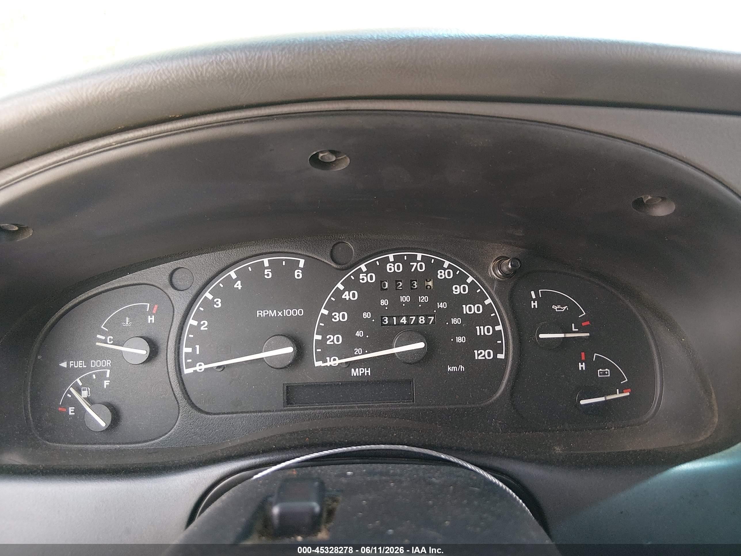 2001 Ford Ranger Edge/xl/xlt Blue vin: 1FTYR14U61PB11723