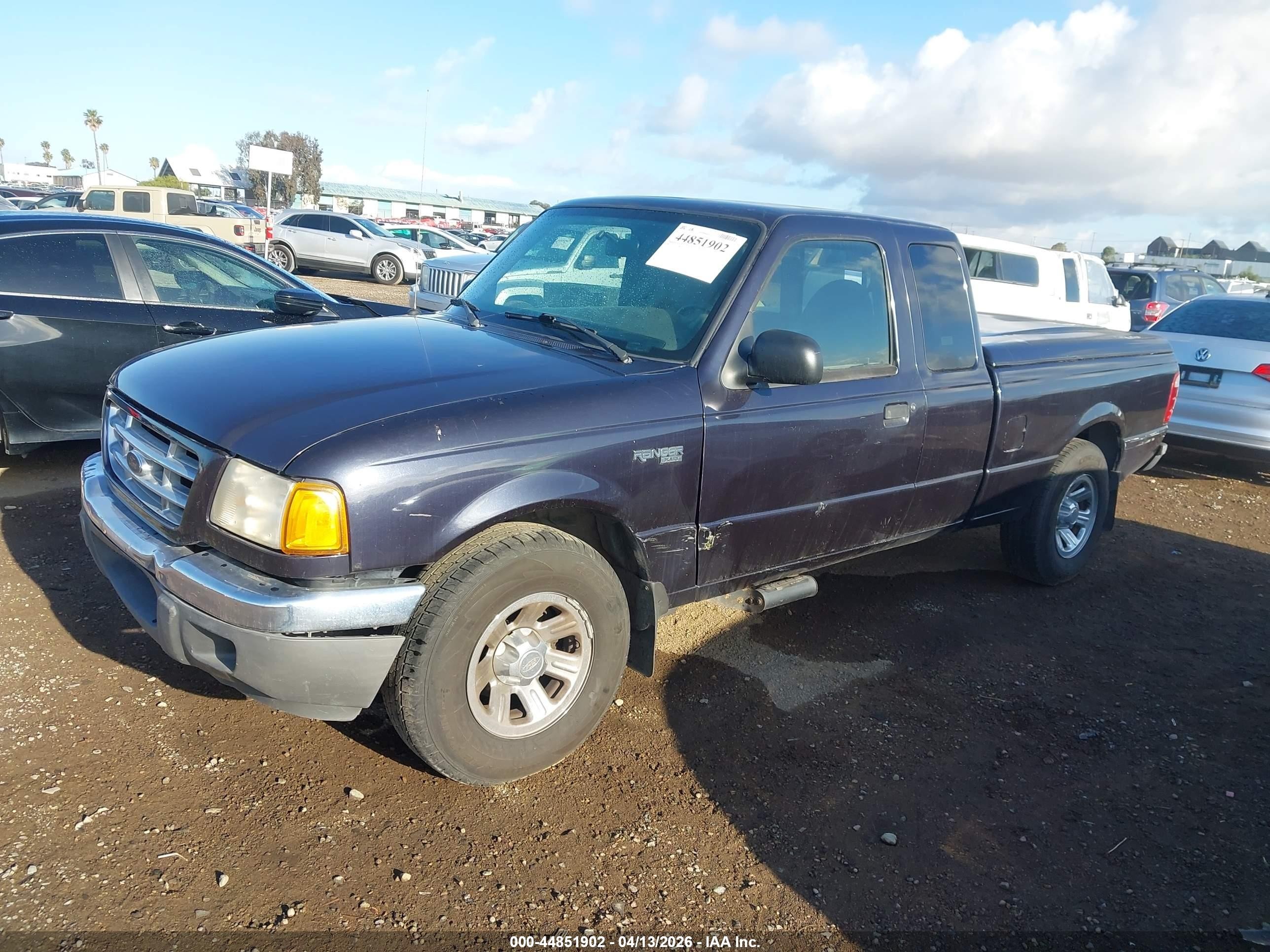 2001 Ford Ranger Edge/xl/xlt Pewter vin: 1FTYR14U61TA49358