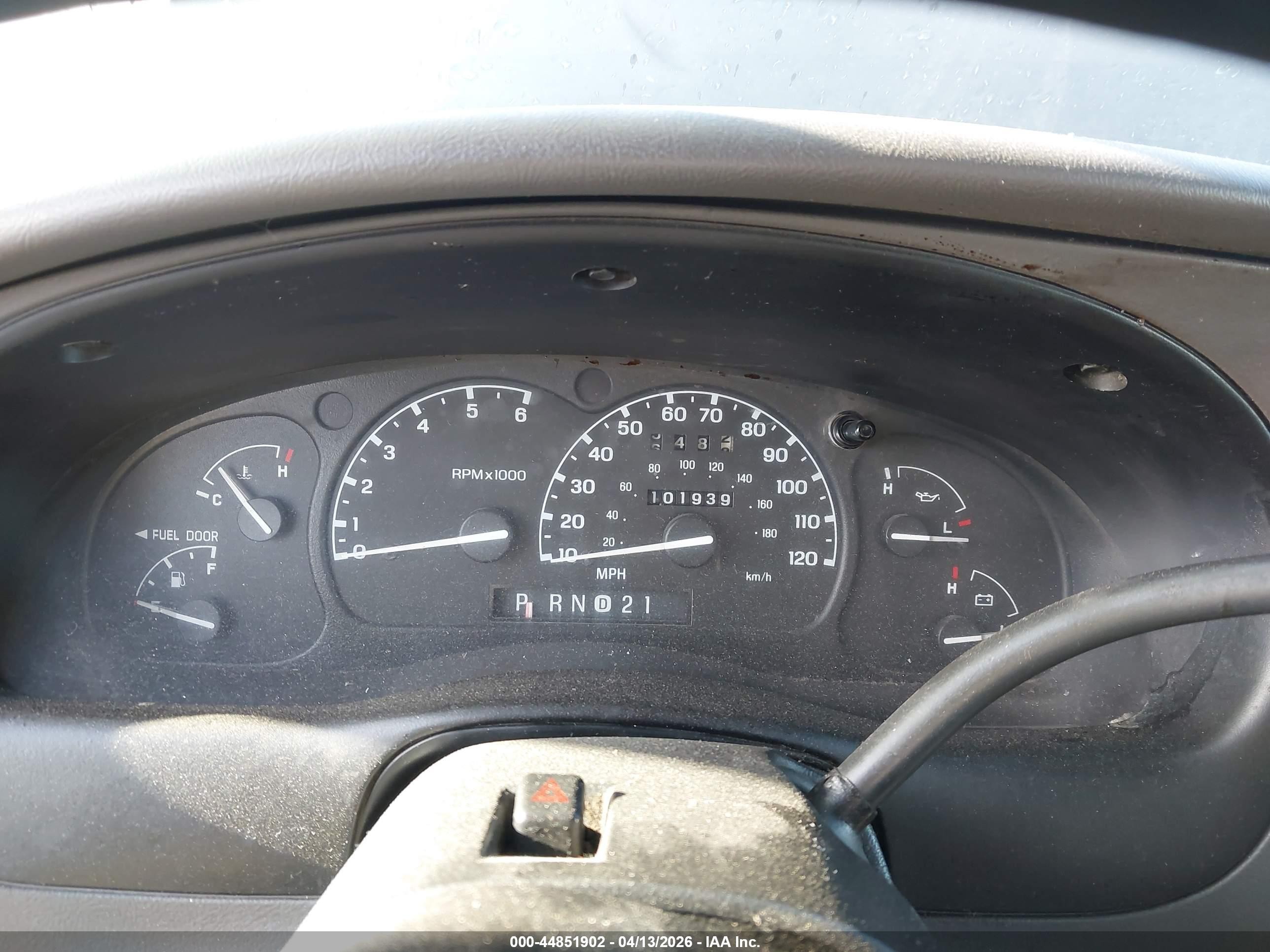 2001 Ford Ranger Edge/xl/xlt Pewter vin: 1FTYR14U61TA49358