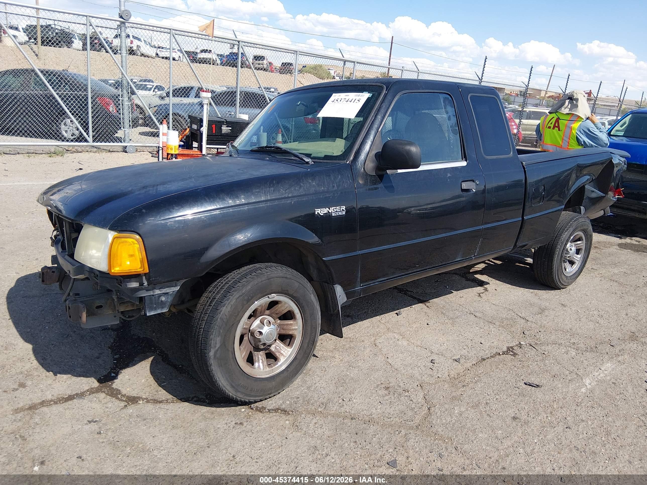 2002 Ford Ranger Edge/tremor/xl/xlt Blue vin: 1FTYR14U62PA95492