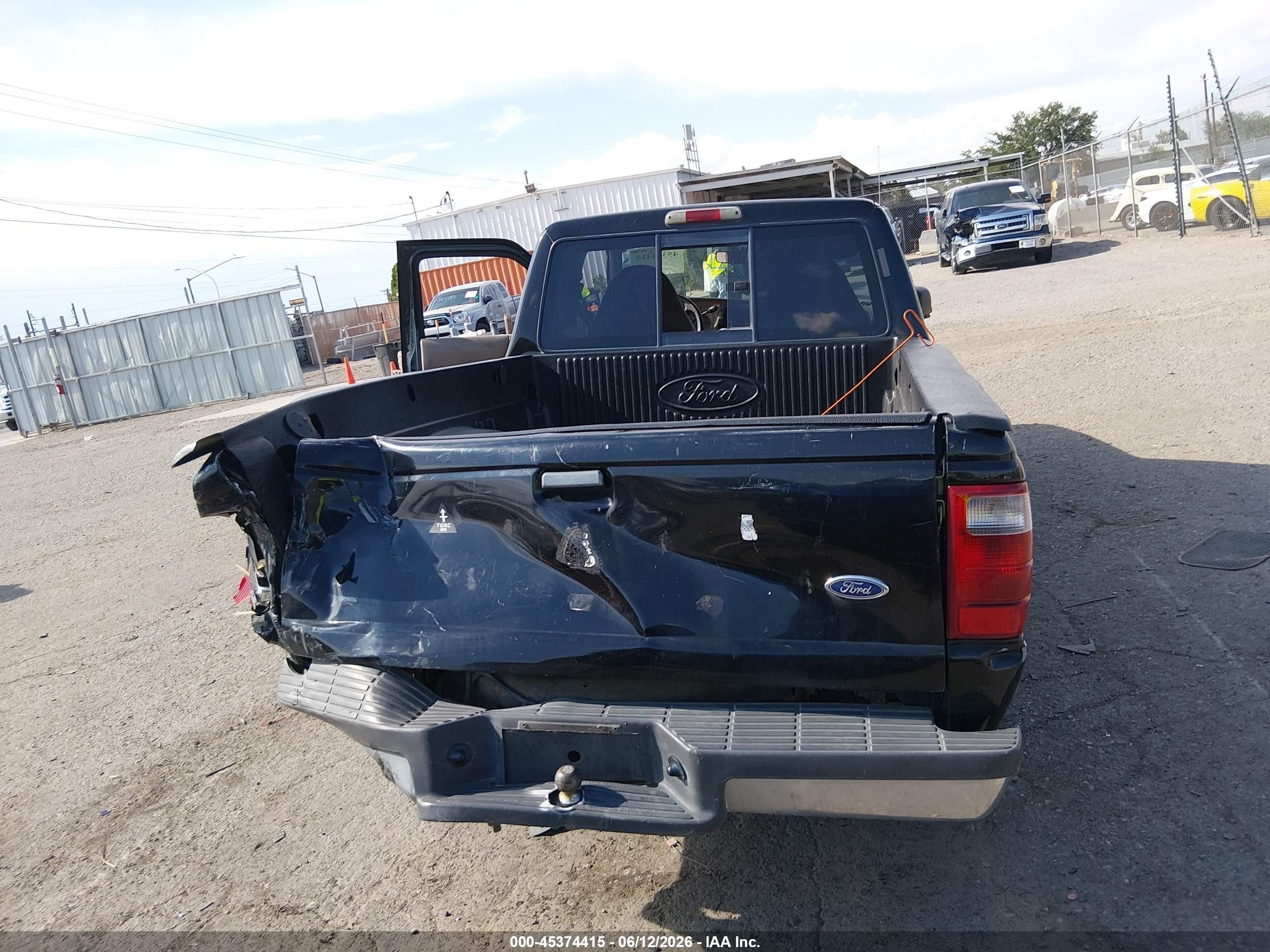 2002 Ford Ranger Edge/tremor/xl/xlt Blue vin: 1FTYR14U62PA95492