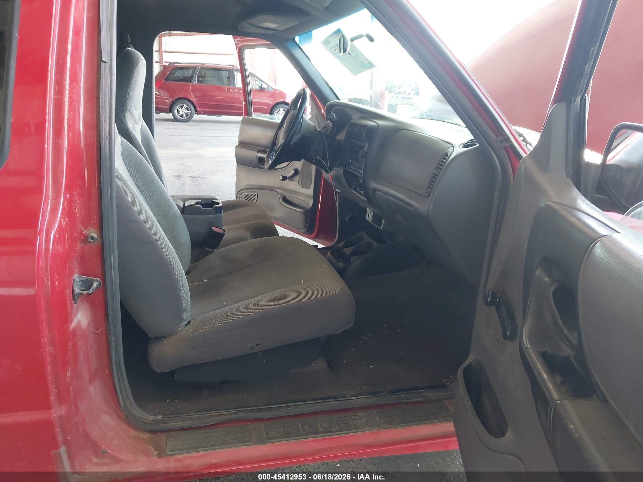 2002 Ford Ranger Edge/tremor/xl/xlt Red vin: 1FTYR14U62TA07595