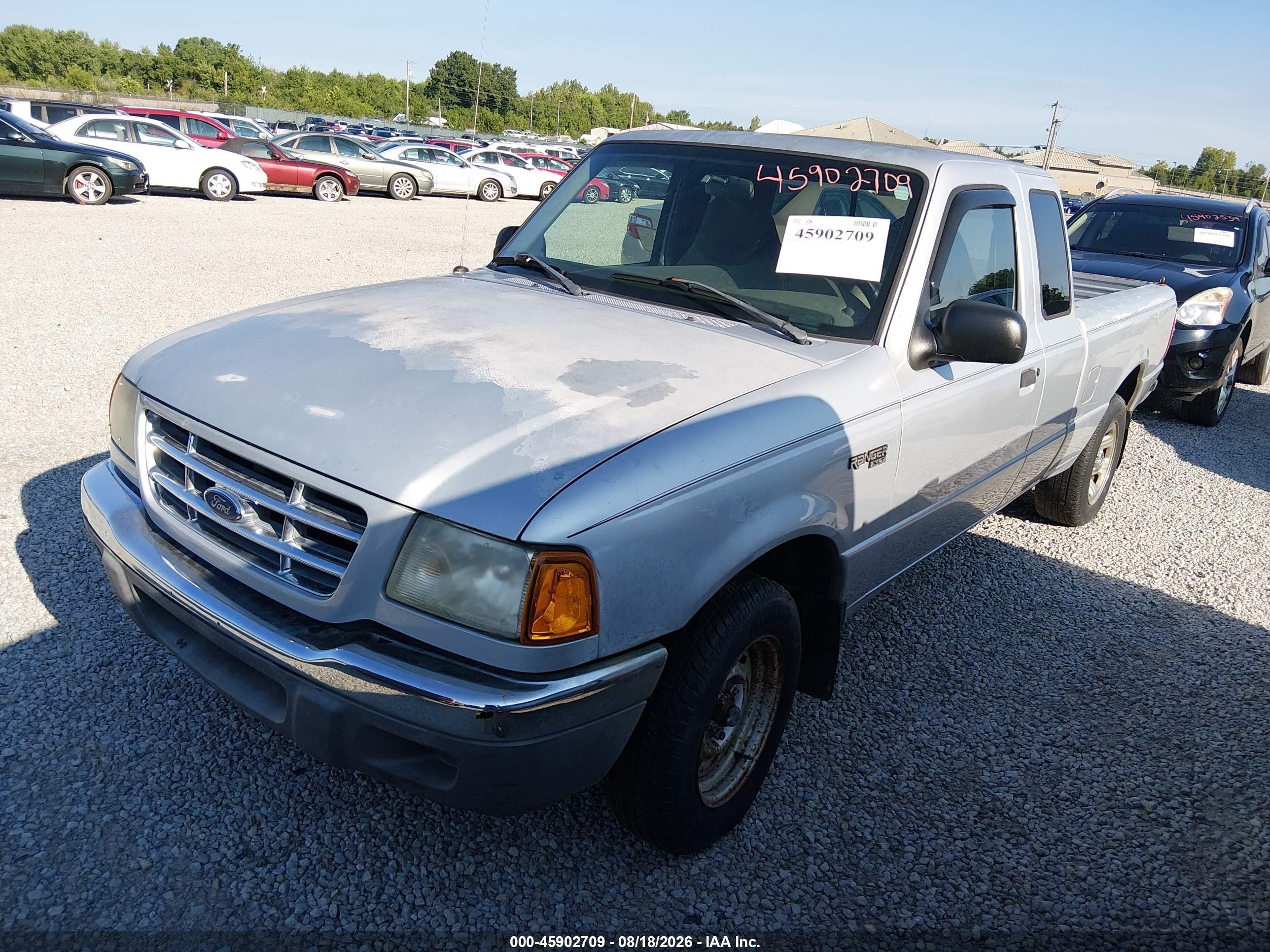 2002 Ford Ranger Edge/tremor/xl/xlt Серебряный vin: 1FTYR14U62TA09749