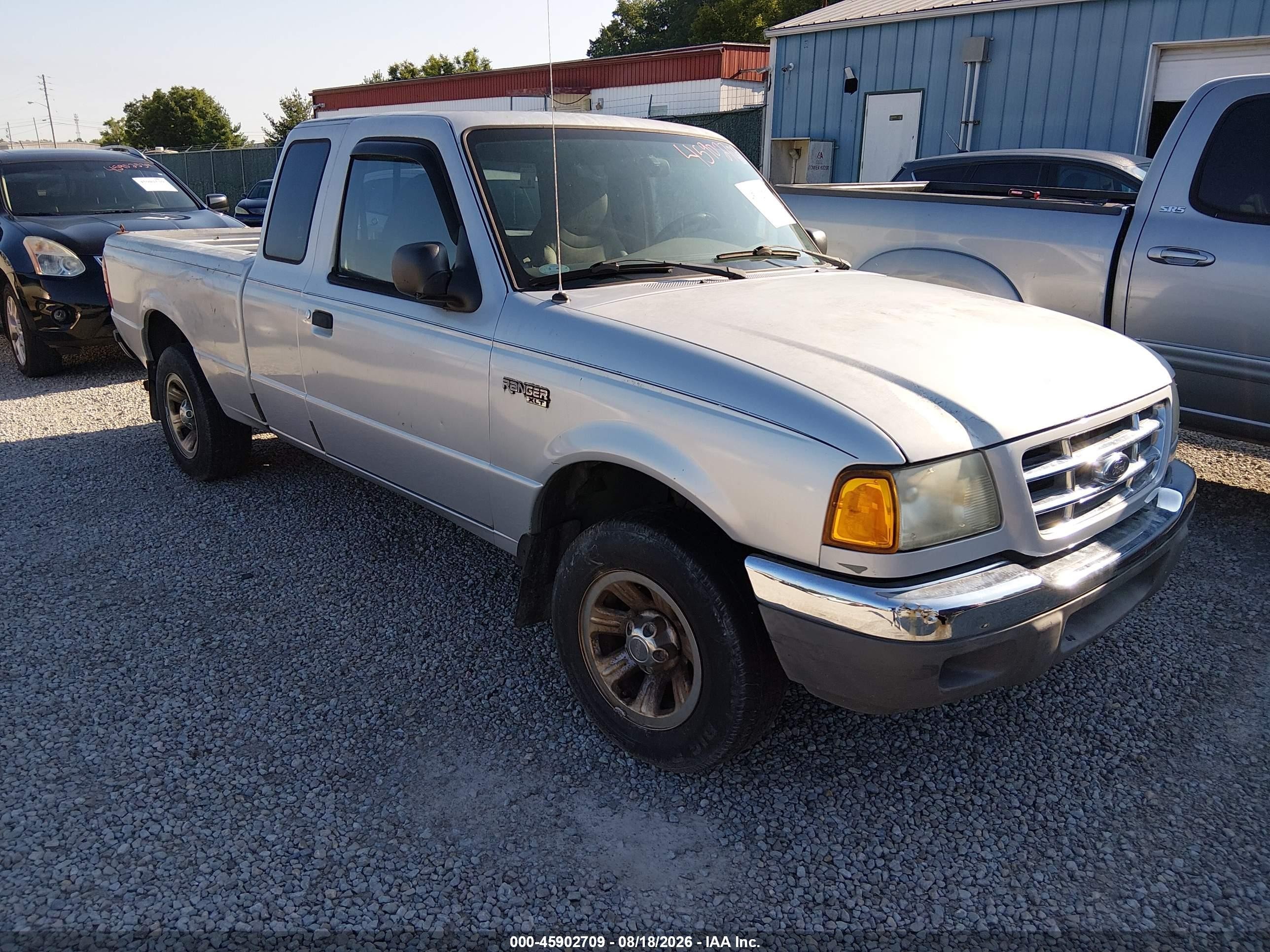 2002 Ford Ranger Edge/tremor/xl/xlt Серебряный vin: 1FTYR14U62TA09749